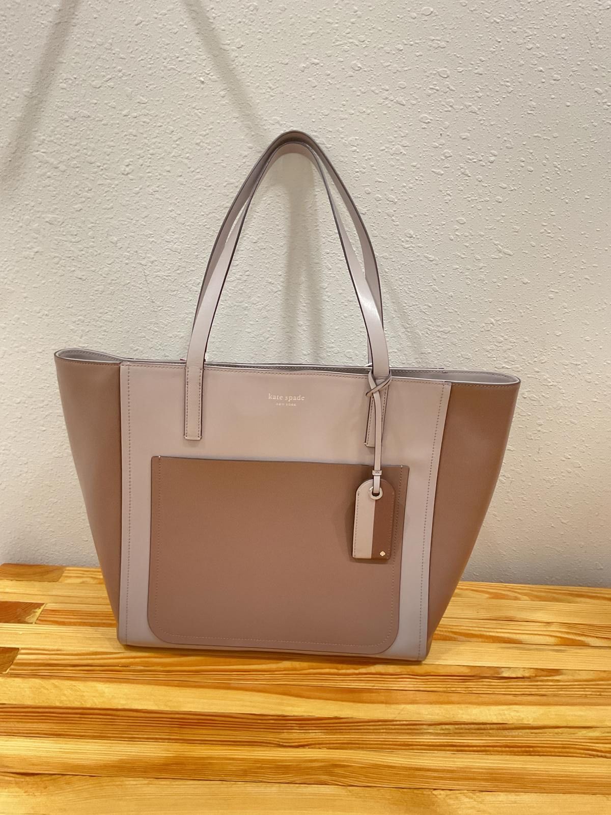 Designer Large Two Tone Kate Spade Tote Size ONE SIZE - 1 Thumbnail