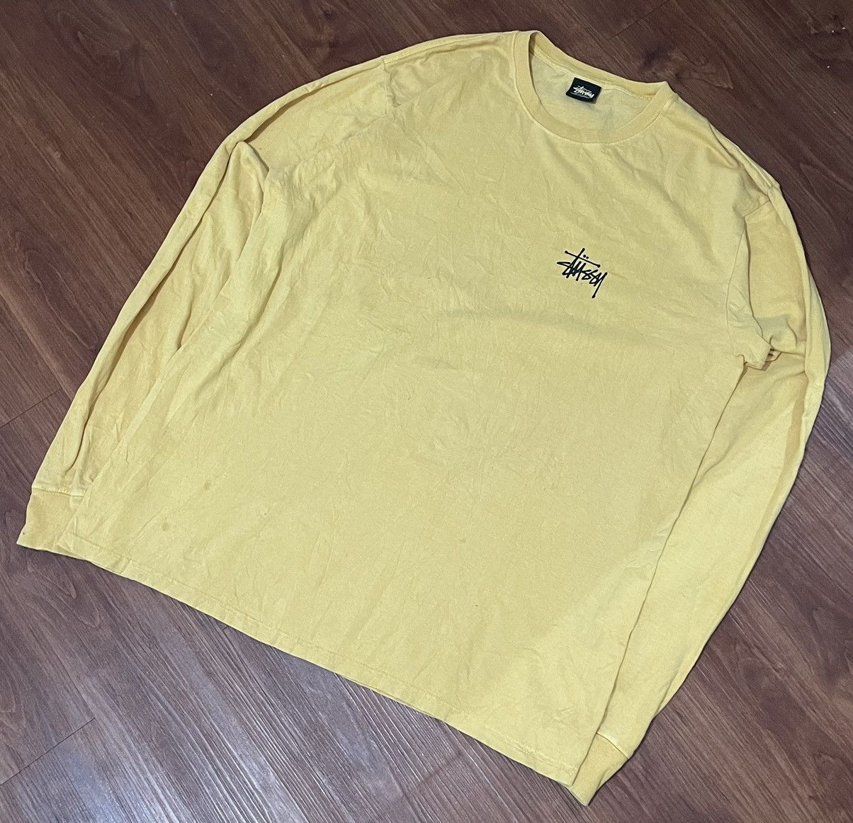 Stussy × Vintage Vintage Longsleeve stussy basic Size US L / EU 52-54 / 3 - 3 Thumbnail