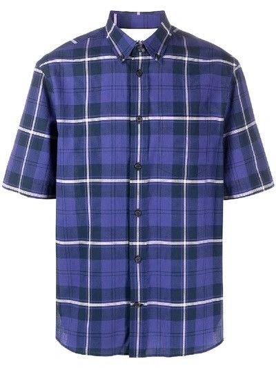 Acne Studios Shirt Mens Size 46 Blue Button Up