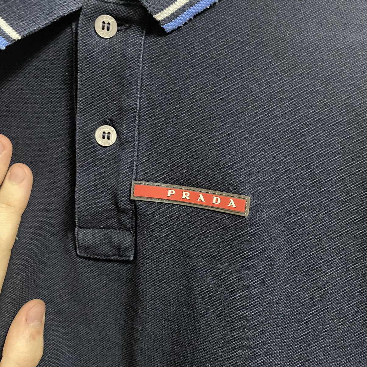 Prada Prada Polo Shirt Size US XXL / EU 58 / 5 - 4 Thumbnail