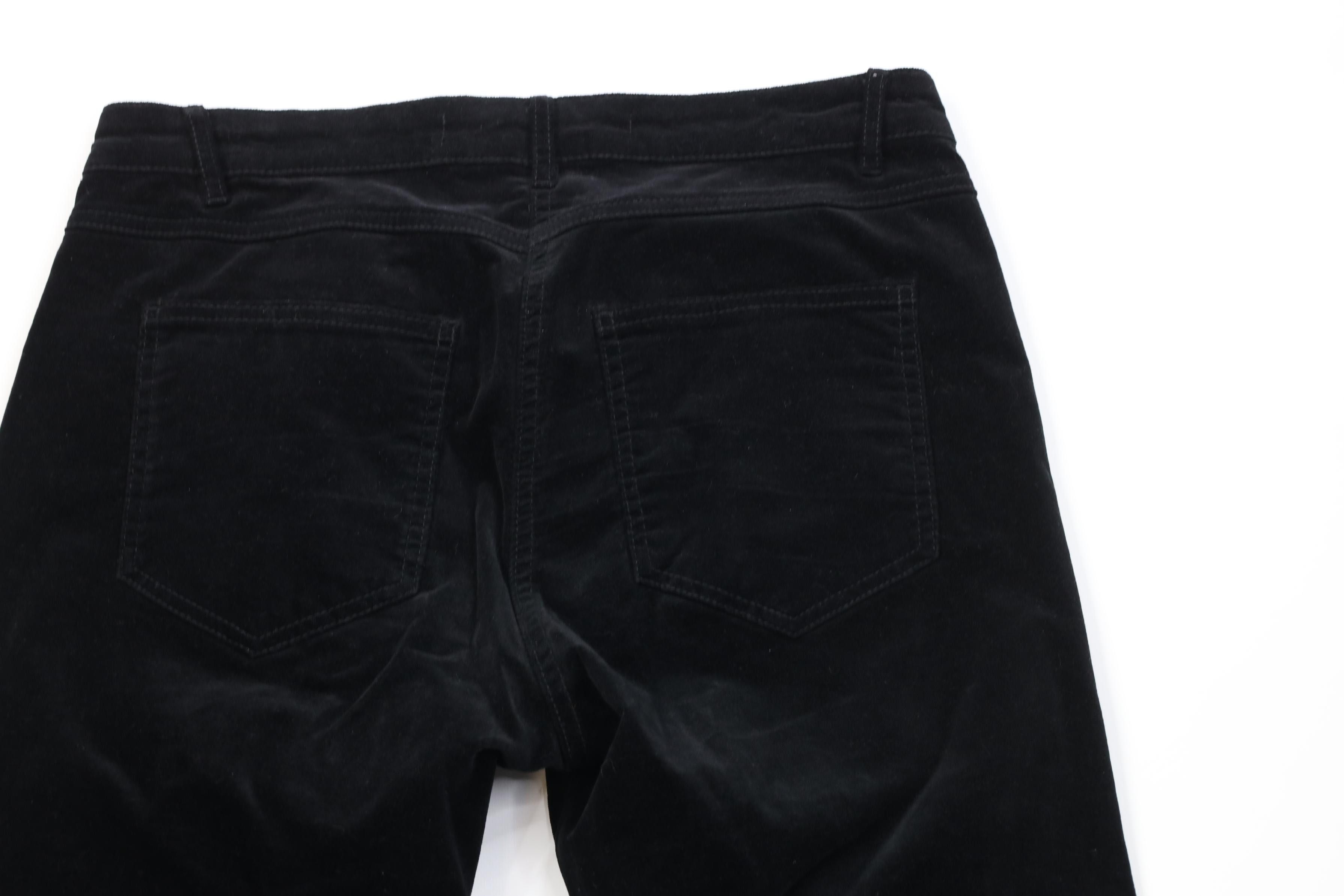 Vintage Vintage Y2K Streetwear Fringed Velour Wide Leg Pants Size 28" / US 6 / IT 42 - 13 Thumbnail
