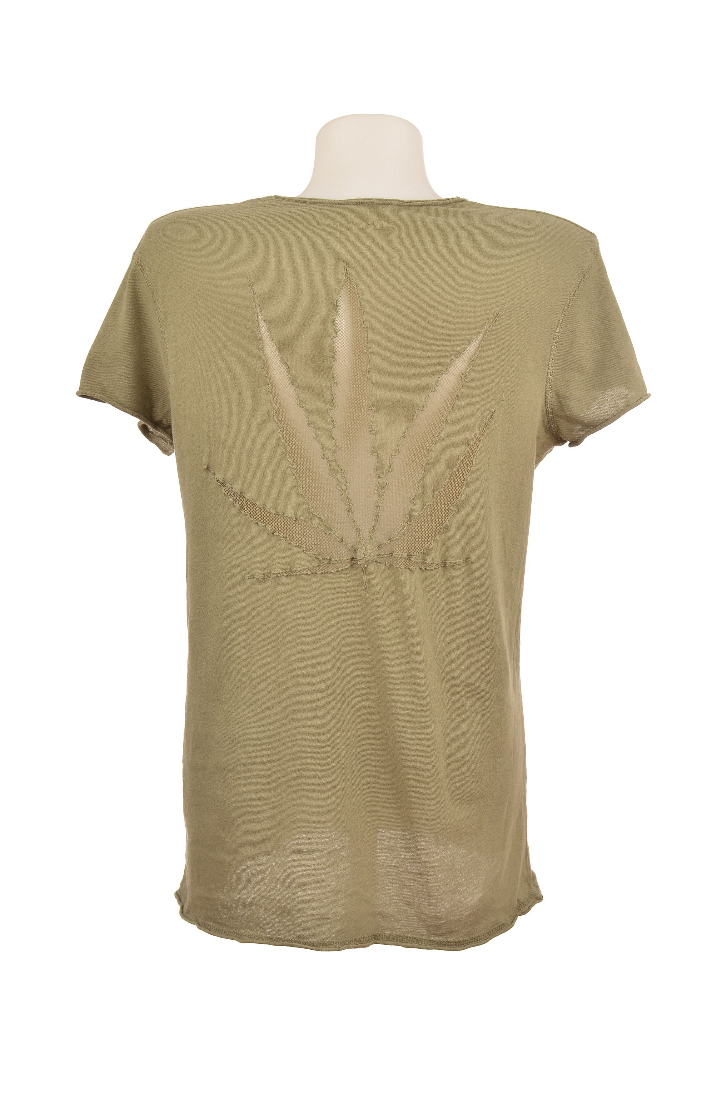 Zadig & Voltaire Zadig & Voltaire Story Fishnet Cotton T-Shirt Size S / US 4 / IT 40 - 3 Thumbnail