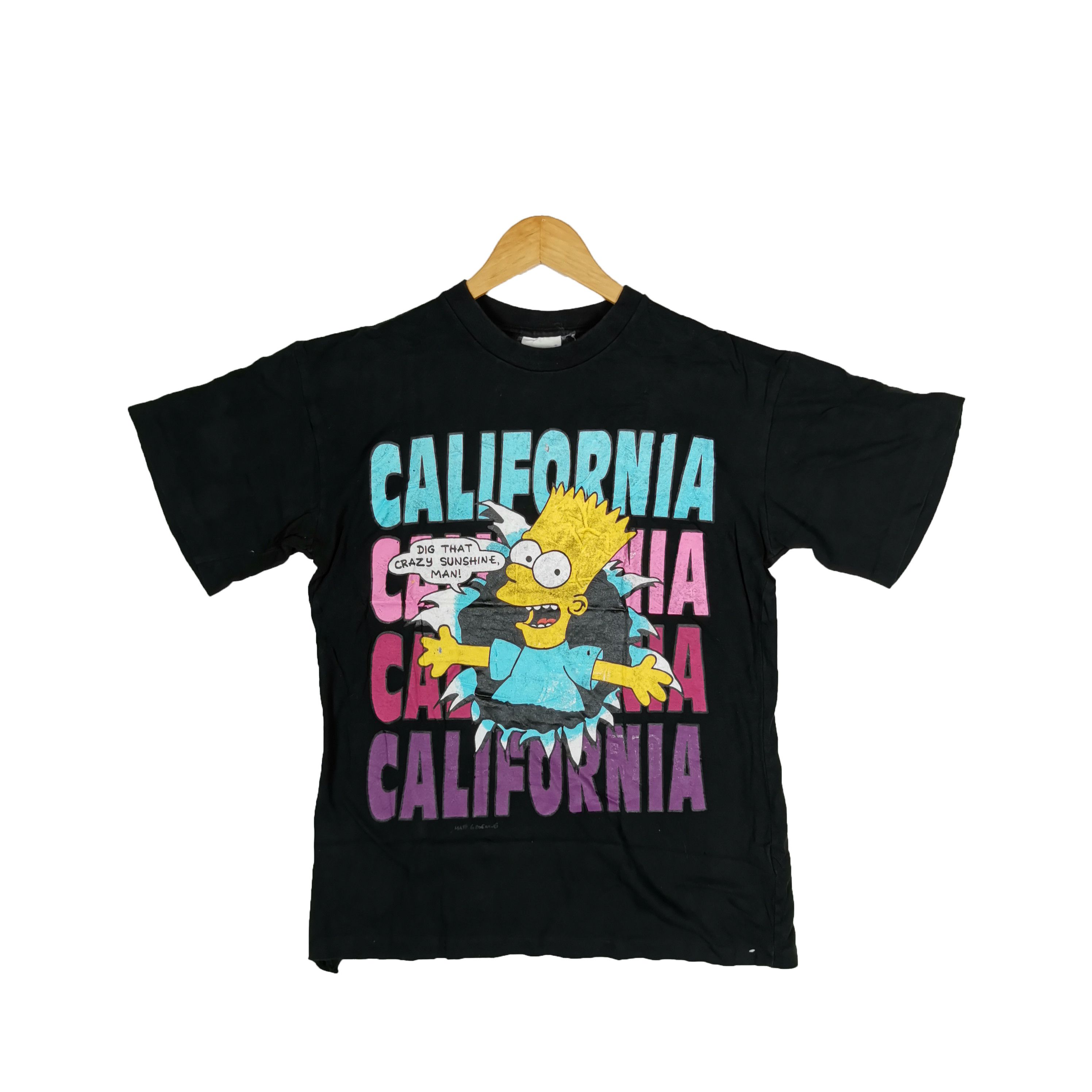 Vintage Vintage Bart Simpson T Shirt California Cartoon Crewneck Tee Grailed 9815