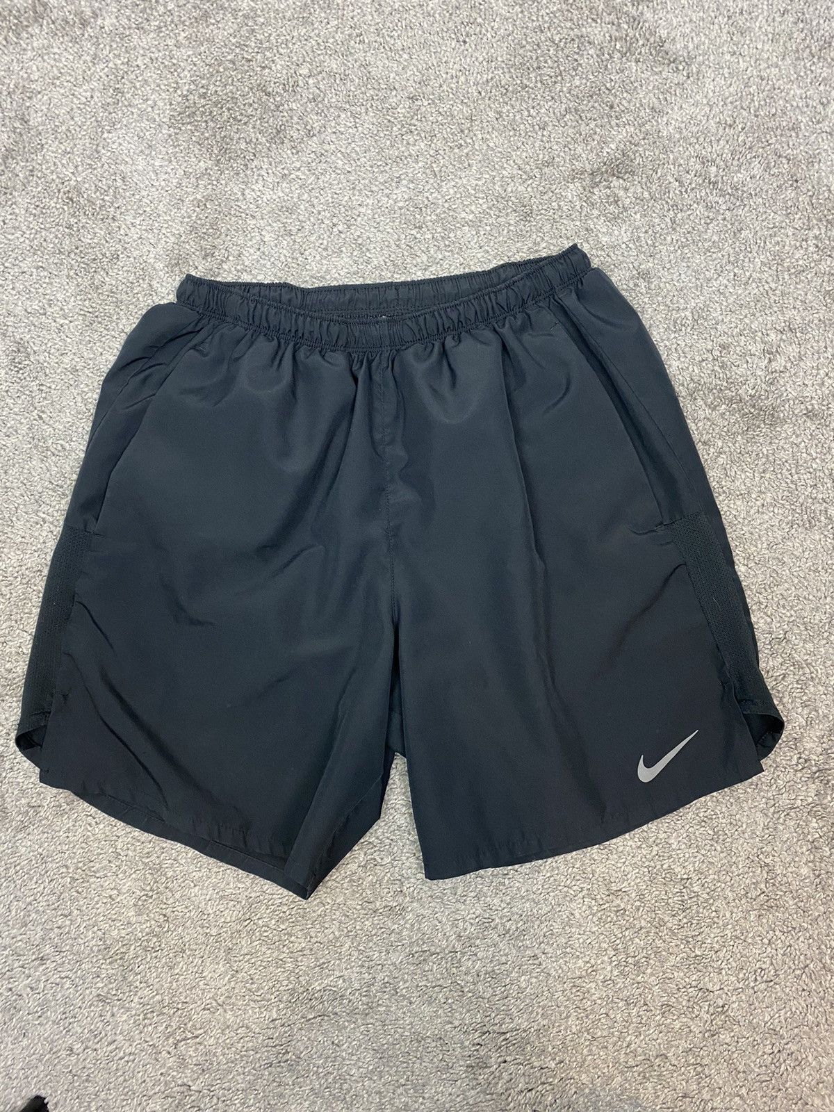 Nike Streetwear Vintage Black nike running shorts Grailed