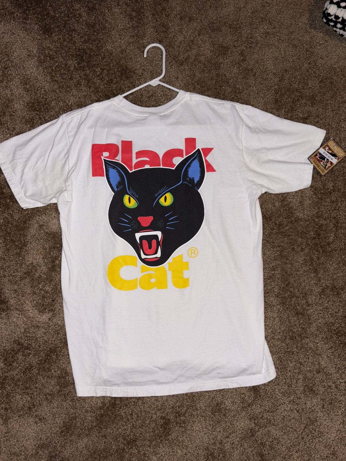 新品未開封【白・XXL】Black Cat Tee supreme Supreme シュプリーム 20SS Black Cat Tee ホワイト系 S【中古