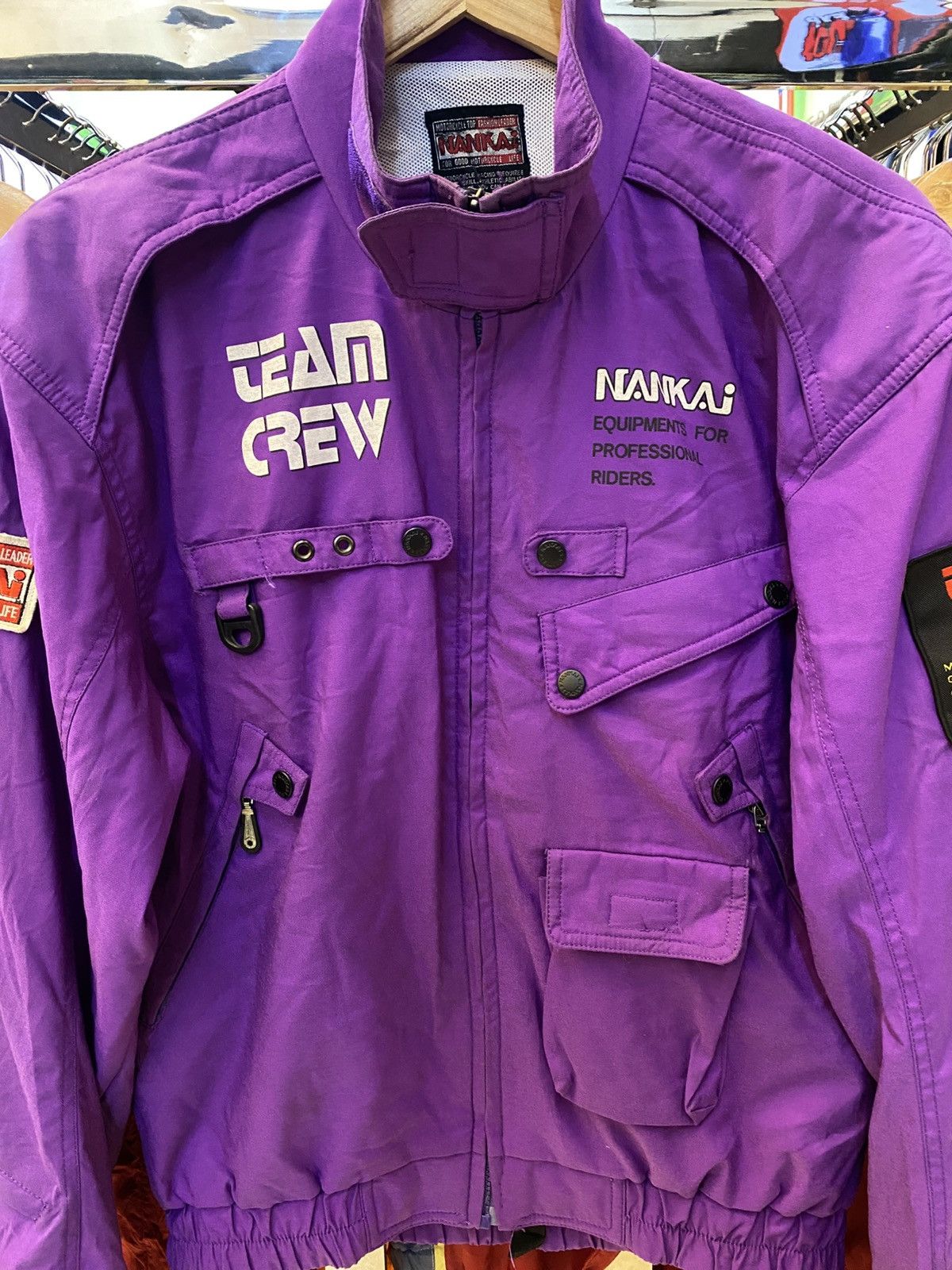 Japanese Brand Nankai Motocycle Riding Jacket Size US L / EU 52-54 / 3 - 5 Thumbnail