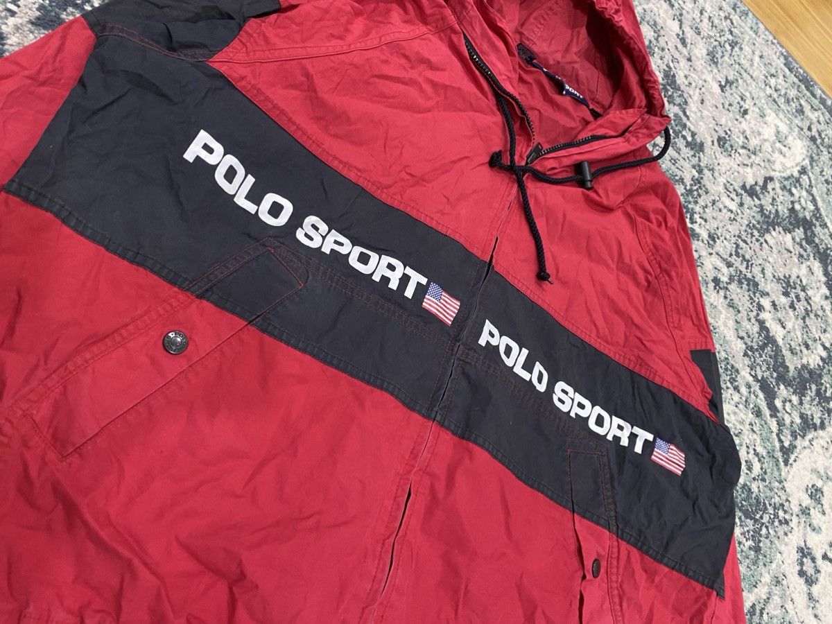 Polo Ralph Lauren Vintage Polo Sport Ralph Lauren Spell Out Jacket Size US L / EU 52-54 / 3 - 8 Thumbnail