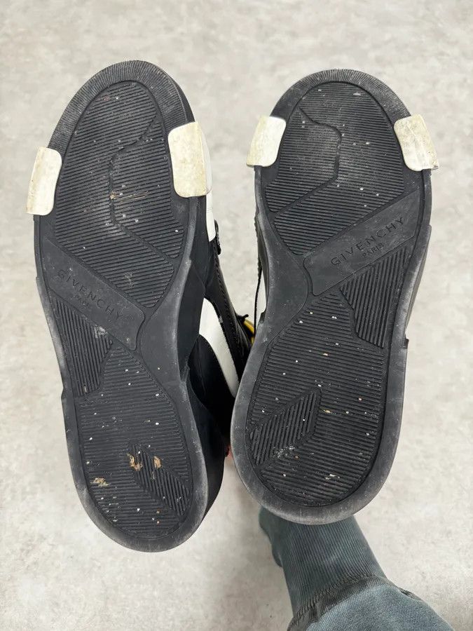 Givenchy AW2014 Givenchy Tyson Multicolor High Leather Sneakers by Riccardo Tisci Size US 9 / EU 42 - 8 Thumbnail