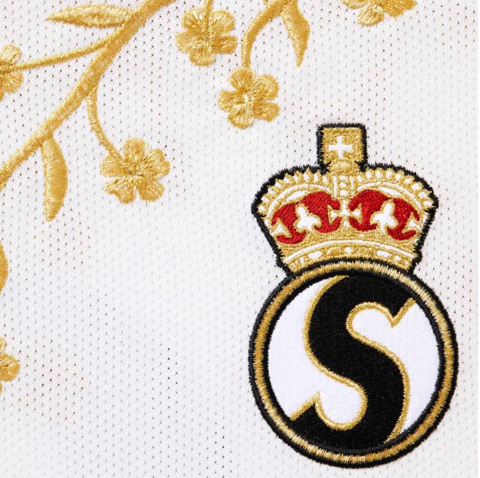 Supreme Supreme Floral Soccer Jersey White FW25 Size US M / EU 48-50 / 2 - 3 Thumbnail