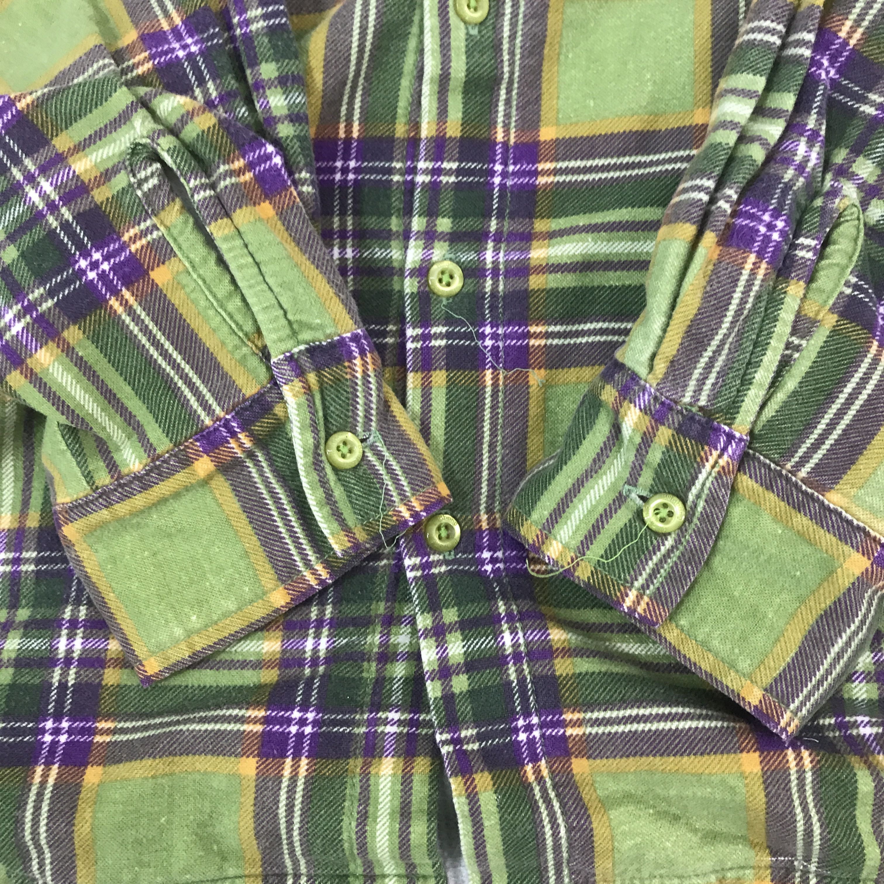 Billabong Vintage Billabong Tartan design button up shirt K62B16 Size US M / EU 48-50 / 2 - 7 Thumbnail