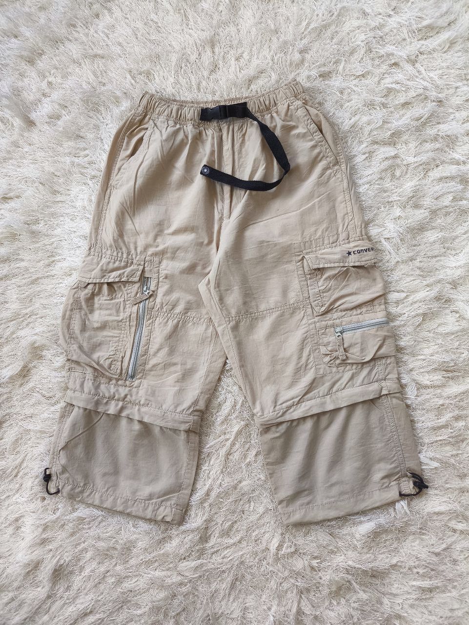Converse CONVERSE 3/4 Multipocket Cargo Quarter Pants (2 in 1) Size US 26 / EU 42 - 1 Thumbnail