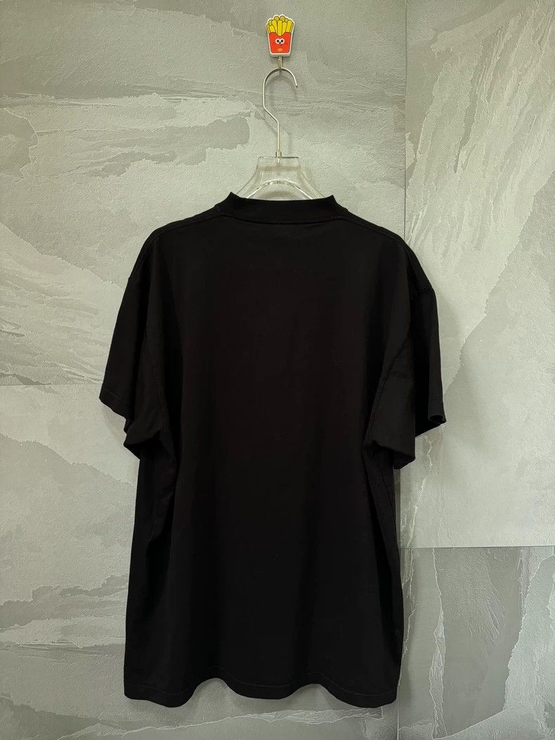 Balenciaga Balenciaga Post-it Notes Short Sleeve Brown Black Size US M / EU 48-50 / 2 - 5 Thumbnail