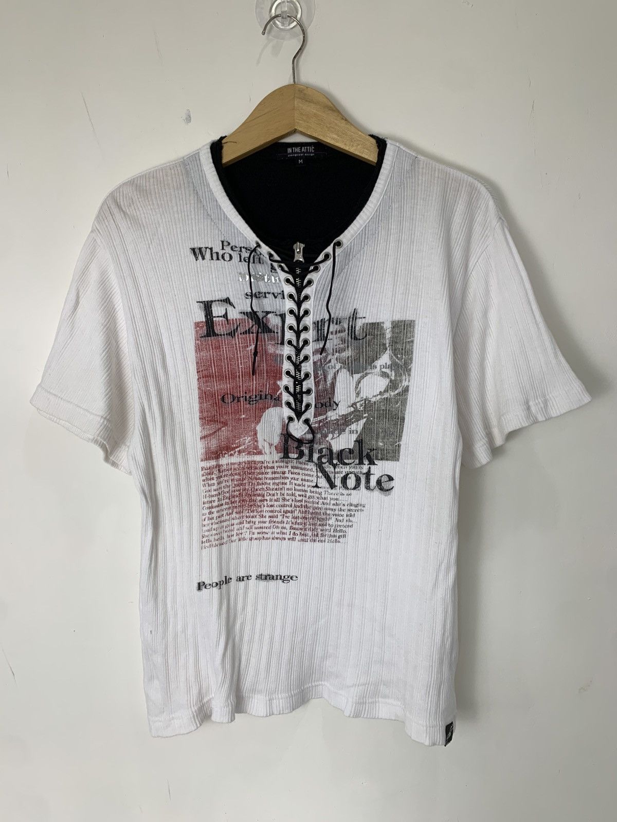 In The Attic lace up in the attic japan tshirt Size US M / EU 48-50 / 2 - 1 Thumbnail
