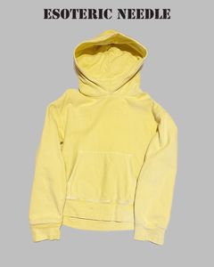 Yellow 2024 yeezy hoodie