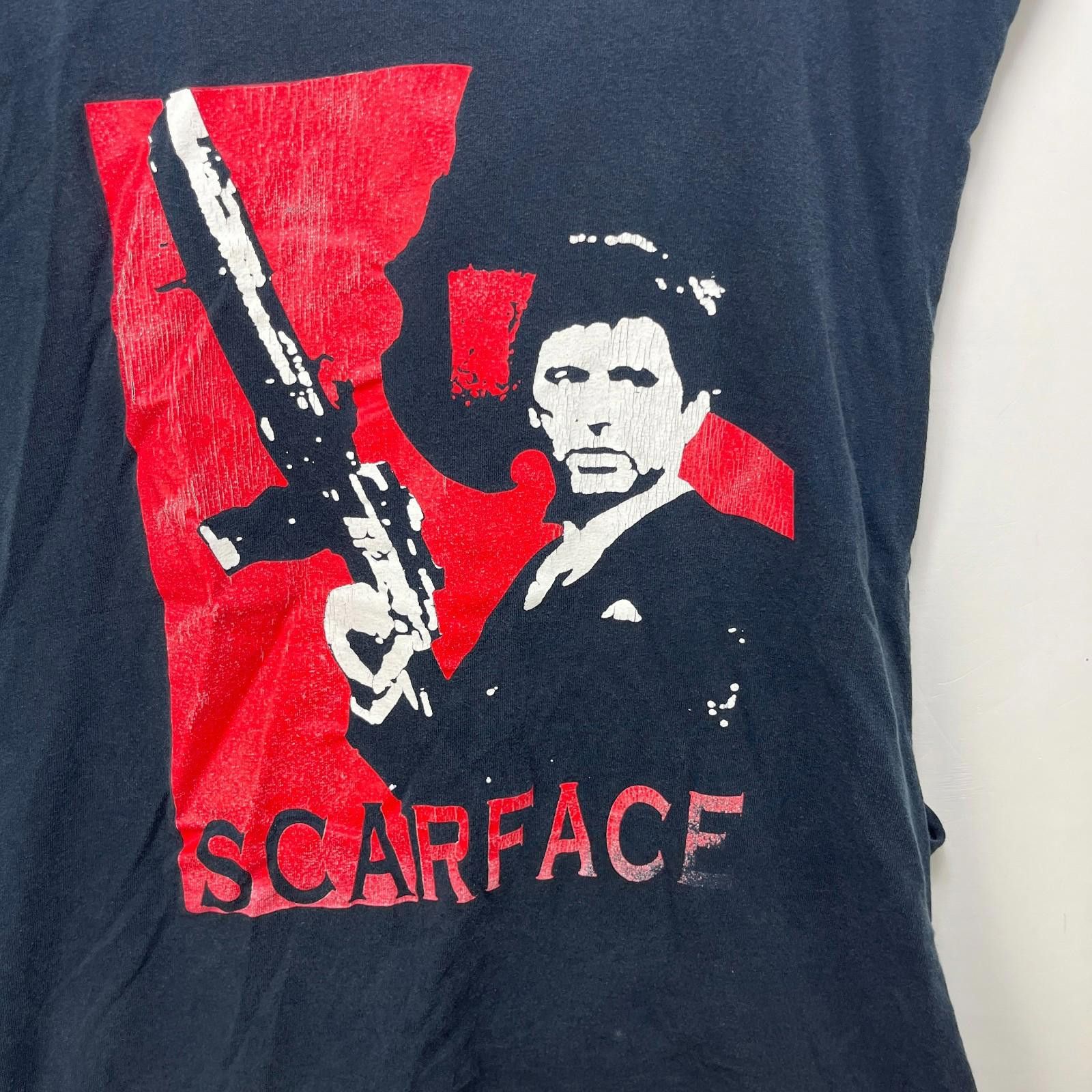 Vintage Vintage Scarface Double Sided Movie Sleeveless Shirt Large Size US L / EU 52-54 / 3 - 2 Thumbnail
