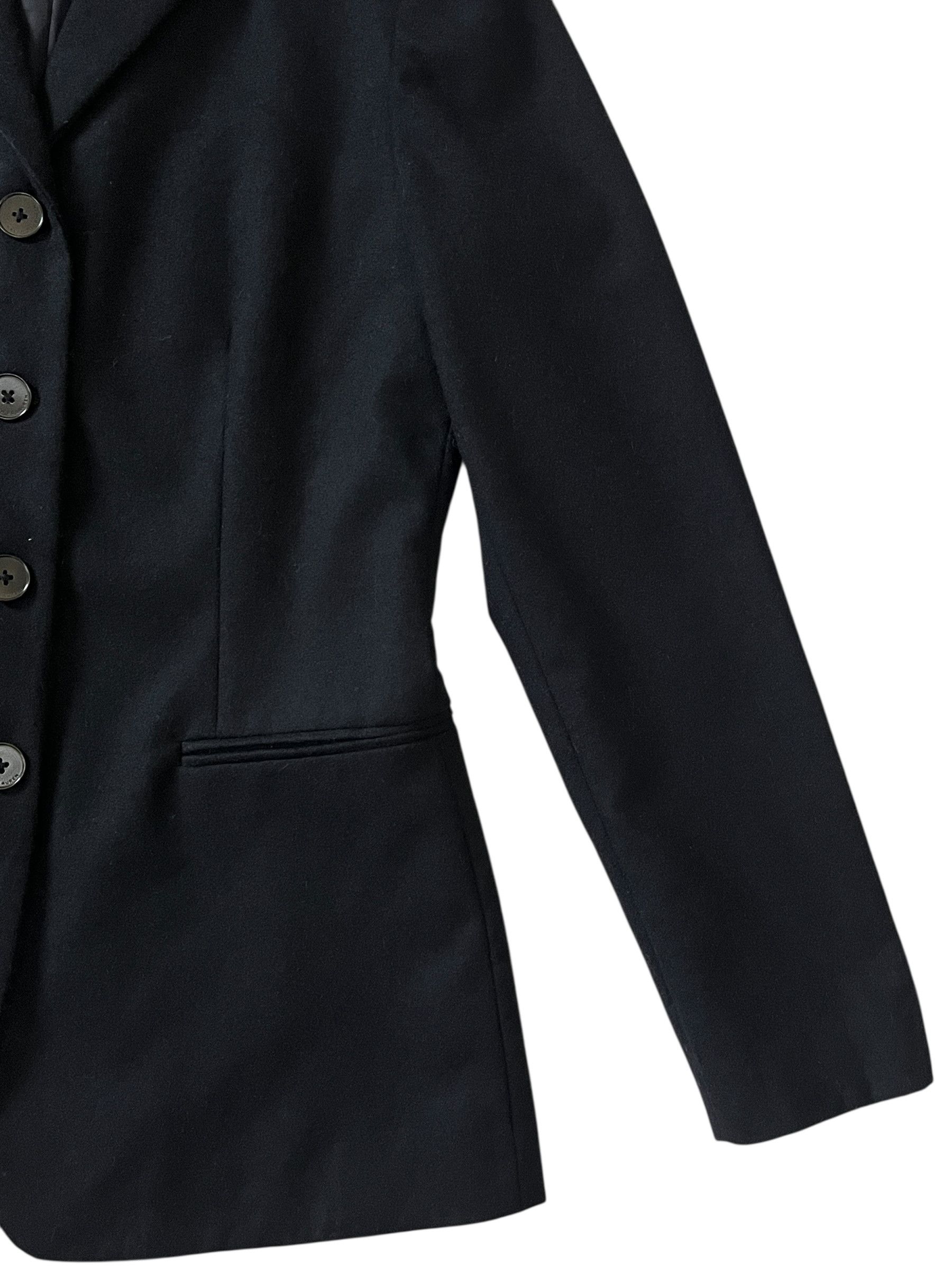Ralph Lauren Ralph Lauren RL Black Wool Blazer Size M / US 6-8 / IT 42-44 - 5 Thumbnail