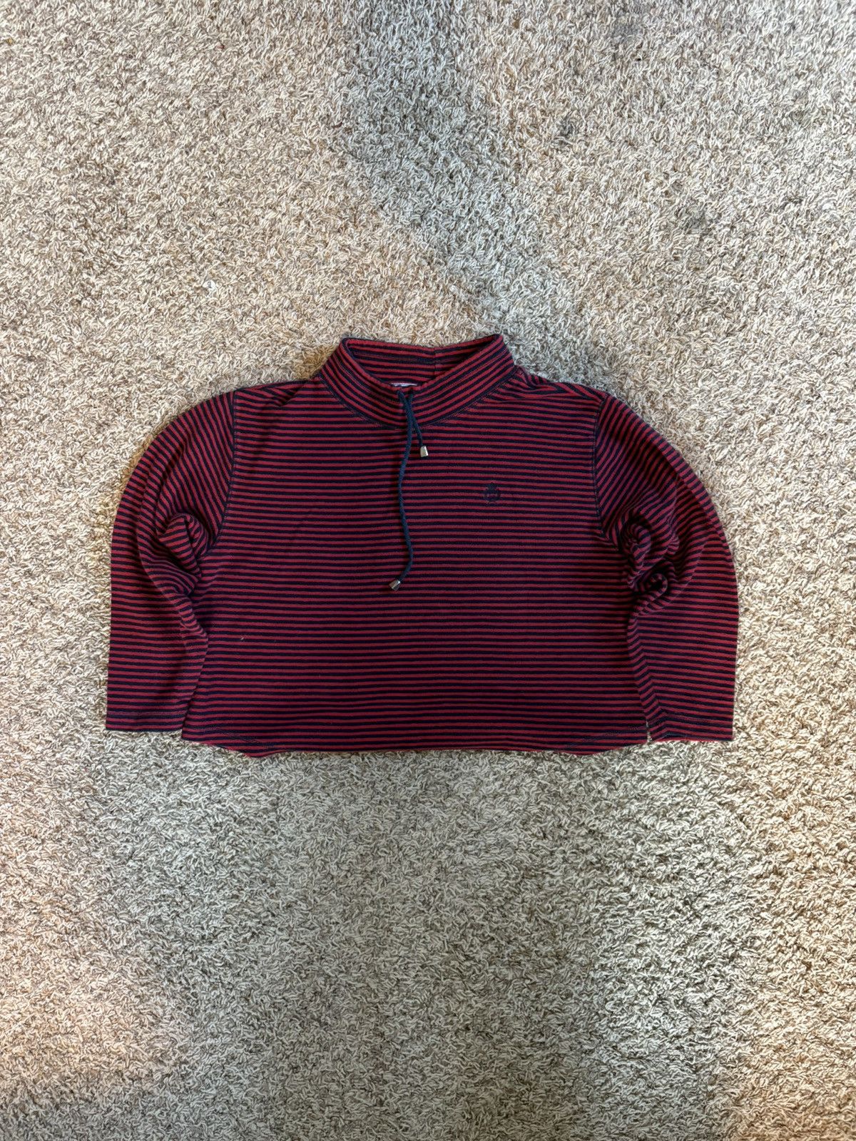Polo Ralph Lauren Vintage polo/grunge striped red and black jacket Size US S / EU 44-46 / 1 - 1 Thumbnail