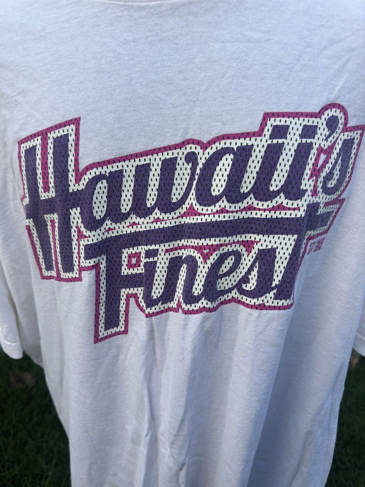 Other PreOwned Hawaii's Finest T-Shirt Men's XXXL White 3XL Size US XXL / EU 58 / 5 - 3 Thumbnail