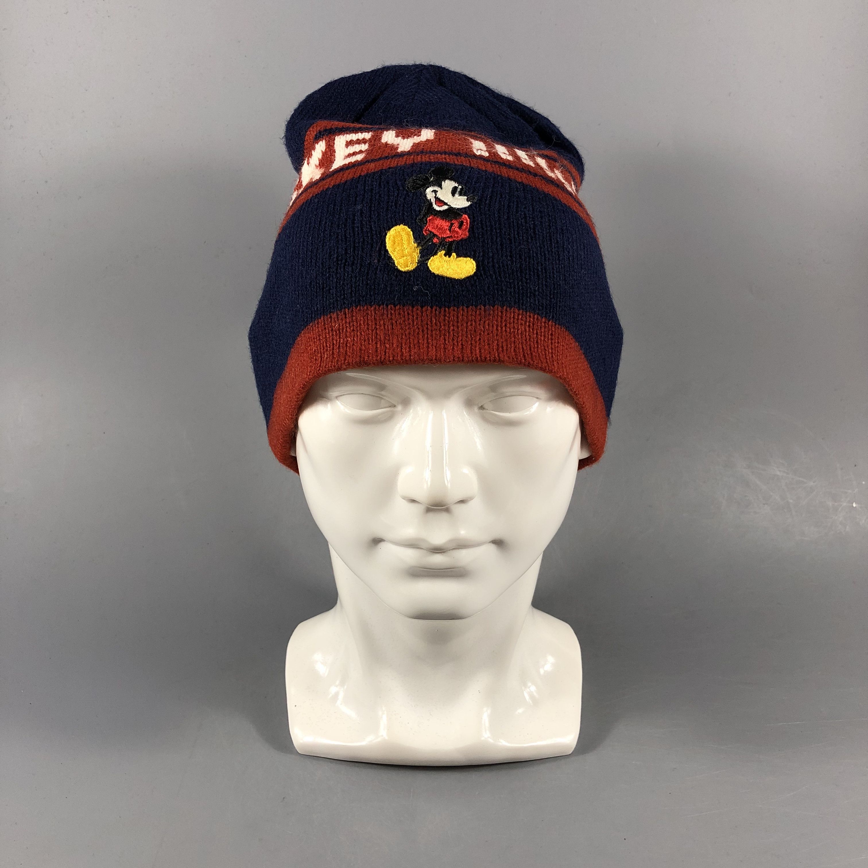 Mickey Mouse Walt Disney Mickey Mouse Beanie Snowcap Snow Hat B943 Size ONE SIZE - 1 Thumbnail