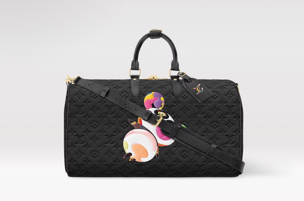 Louis Vuitton LOUIS VUITTON X takashi murakami Keepall
