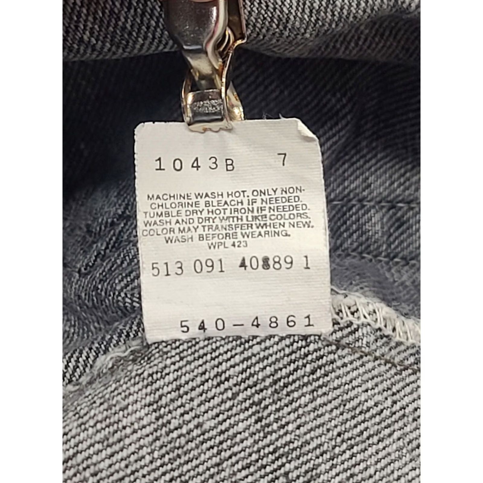 Levi's VINTAGE Levi's 540 Jeans Mens 38x30 Regular Fit Straight Leg Acid Wash USA Black Jeans Men Regular 540 Levi's 540 USA Black 90s Style Size US 38 / EU 54 - 4 Thumbnail