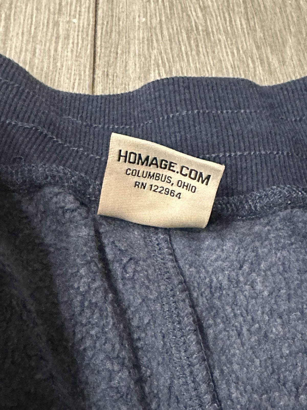 Homage Men's Homage Go-To Sweat Shorts Navy Blue Size L Large Used Size US 36 / EU 52 - 4 Thumbnail