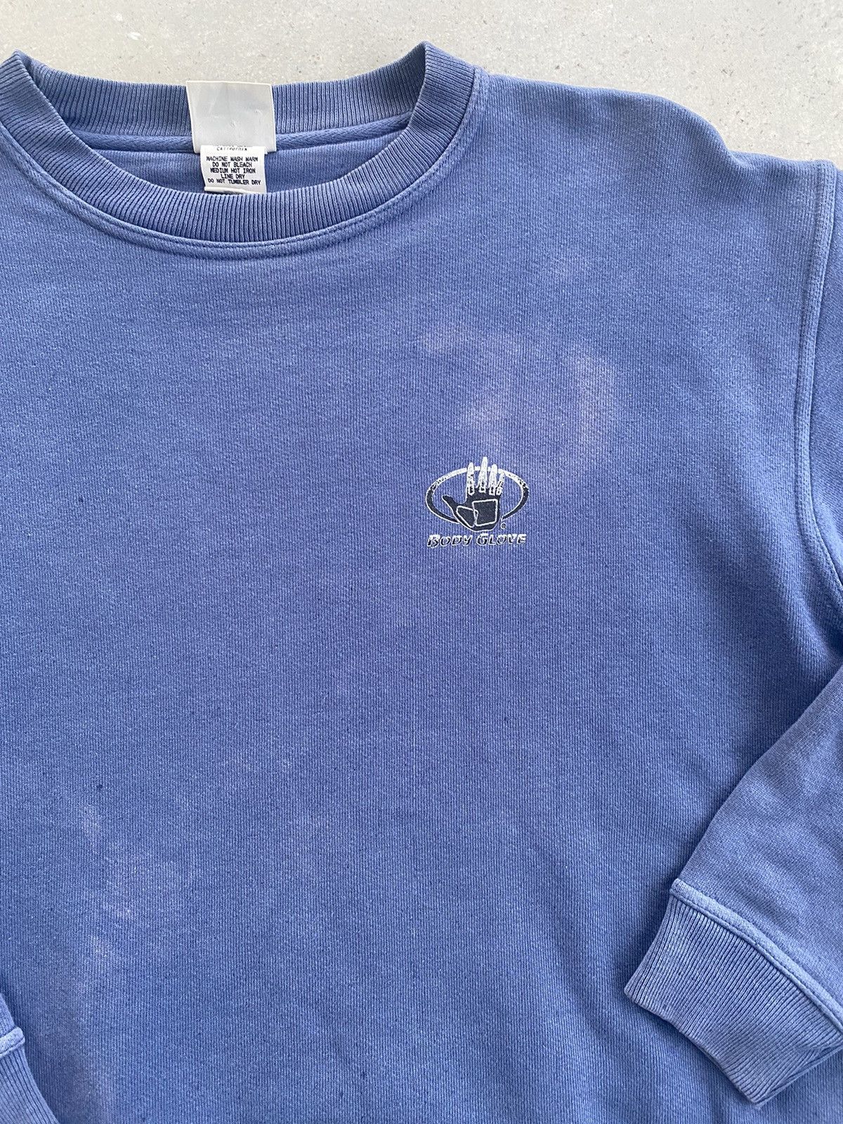 Body Glove × Vintage VINTAGE BODY GLOVE HERMOSA BEACH SUN FADED SWEATSHIRT Size US M / EU 48-50 / 2 - 3 Thumbnail