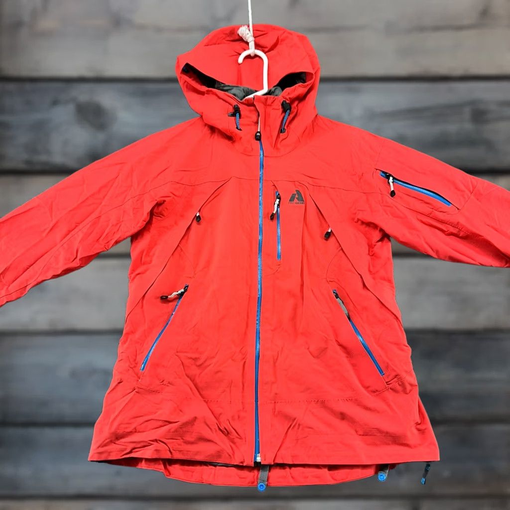 Eddie Bauer Eddie Bauer Jacket Womens Small Pink Hooded Rain Coat Nylon First Ascent Shell Jacket Size S / US 4 / IT 40 - 1 Thumbnail