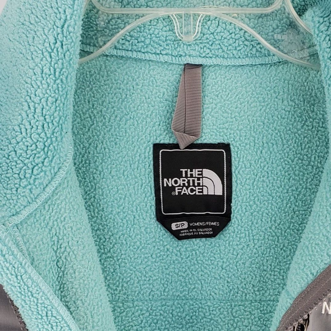 The North Face The North Face Womens Turquoise & Gray Full-Zip Fleece Jacke Size S / US 4 / IT 40 - 6 Thumbnail
