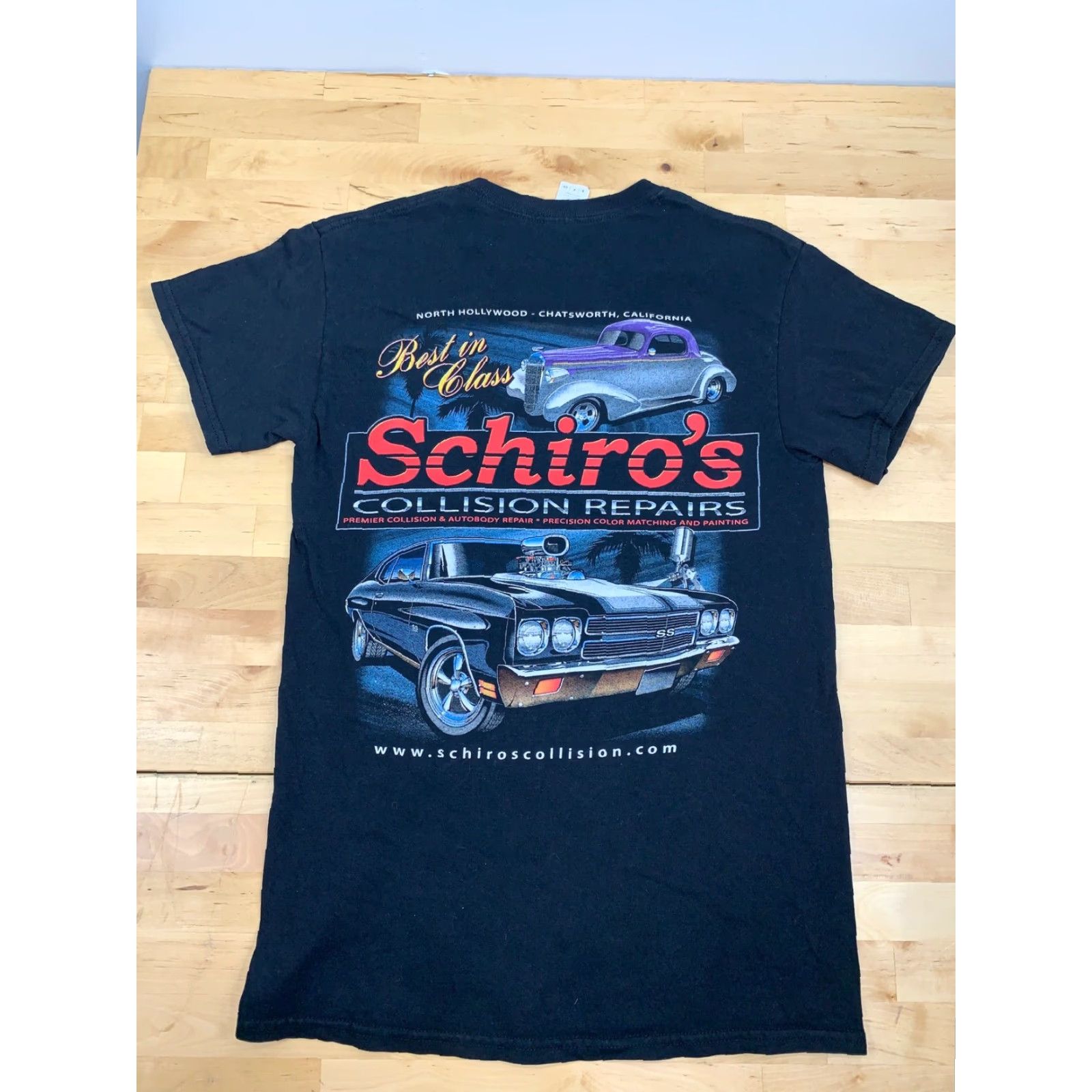 Gildan Gildan Muscle Car Graphic T Shirt Black Short Sleeve Size S Mens Size US S / EU 44-46 / 1 - 4 Thumbnail