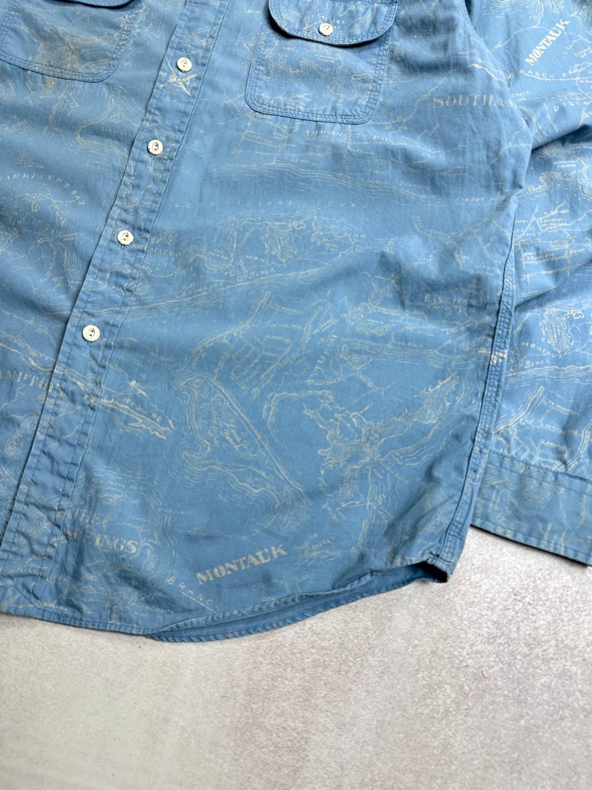 Polo Ralph Lauren Vintage Polo Ralph Lauren All Overprint Shirt XL Size US XL / EU 56 / 4 - 3 Thumbnail