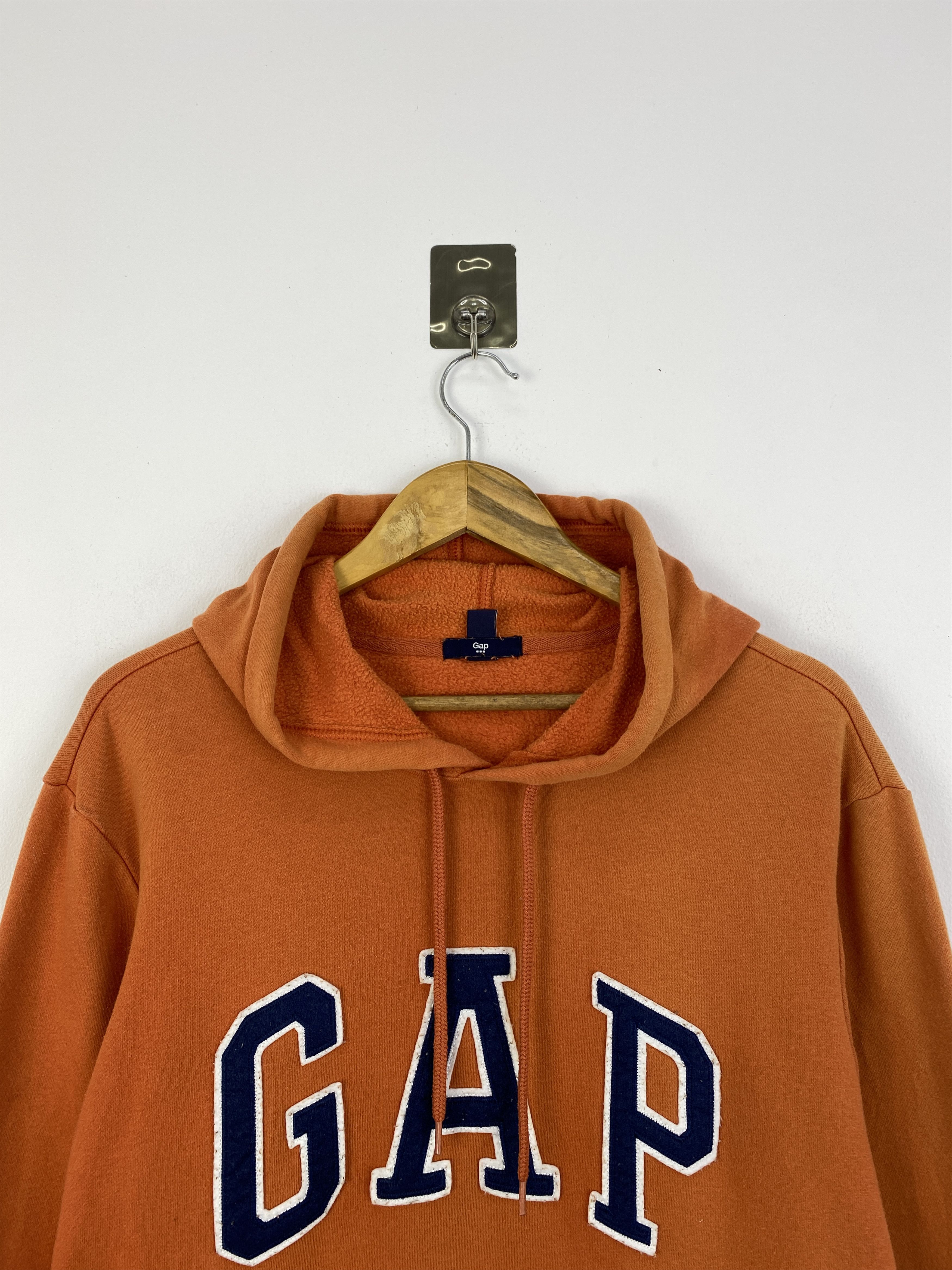 Gap Vintage Gap Wording Central Logo Hoodie SH0065 Size US M / EU 48-50 / 2 - 2 Thumbnail