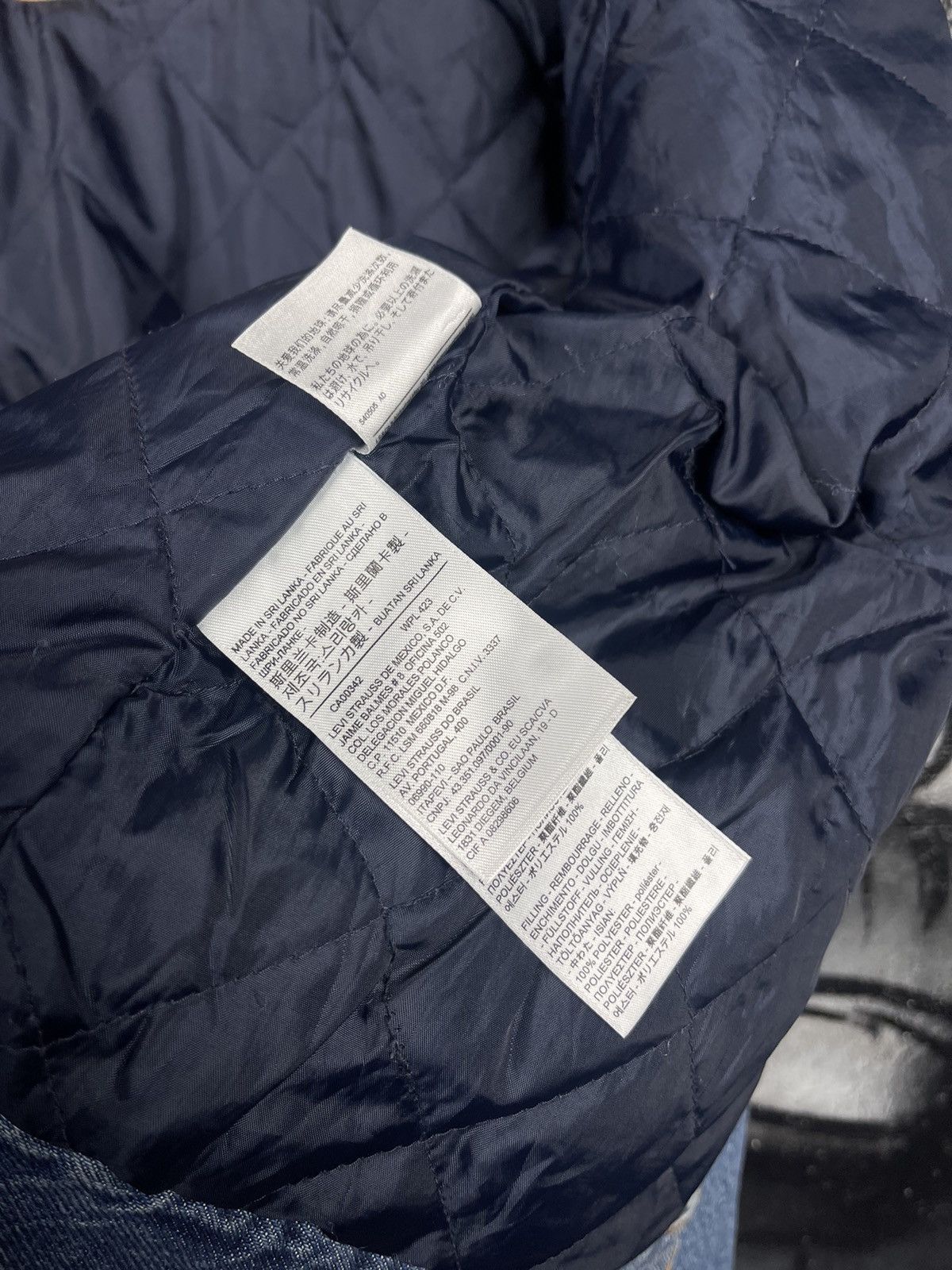 Levi's Levi’s Blue Denim Jeans Sherpa Jacket Women’s Size Medium Size M / US 6-8 / IT 42-44 - 16 Thumbnail