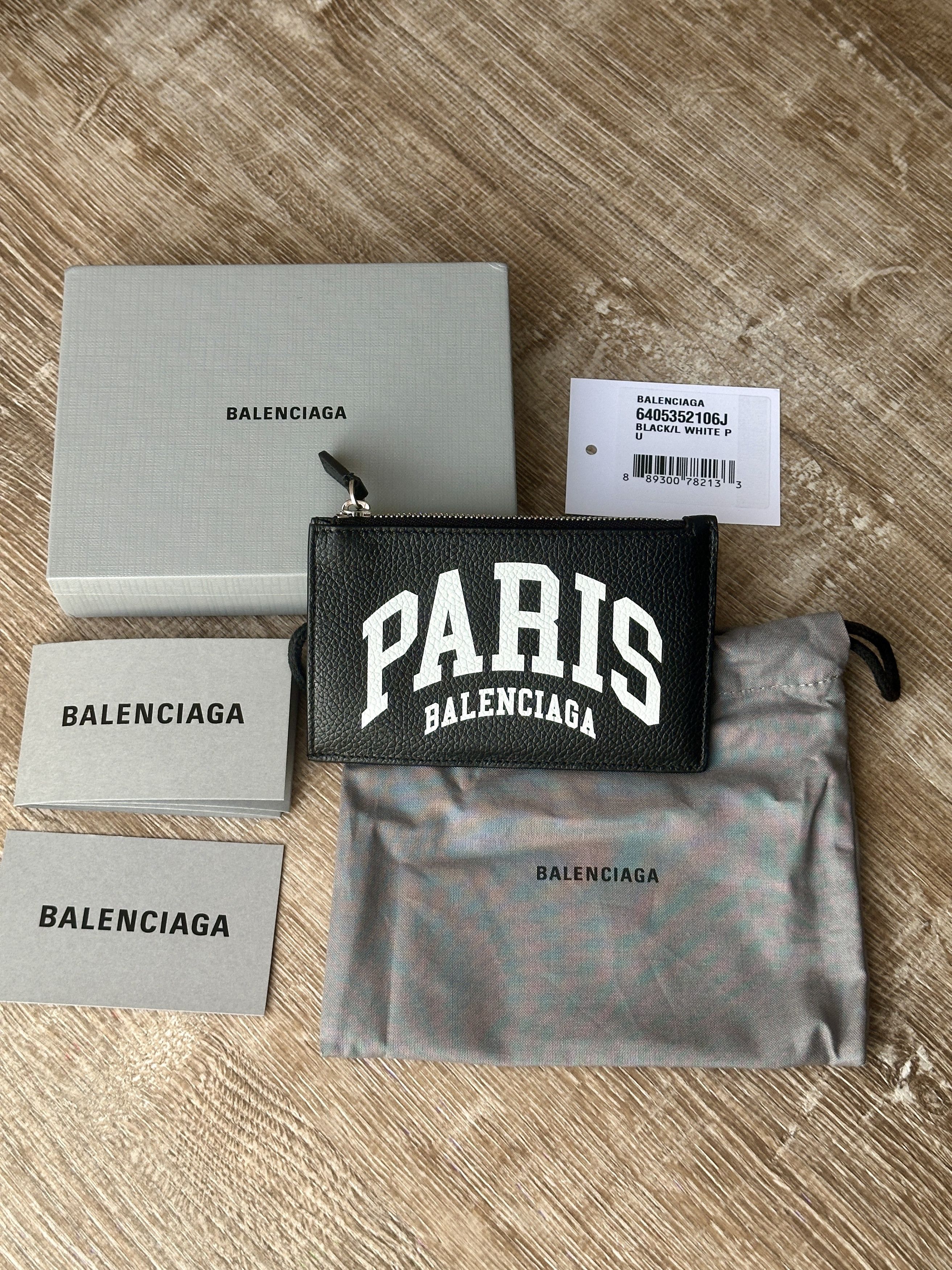 Balenciaga Balenciaga cities PARIS cash coin & card holder Size ONE SIZE - 1 Thumbnail