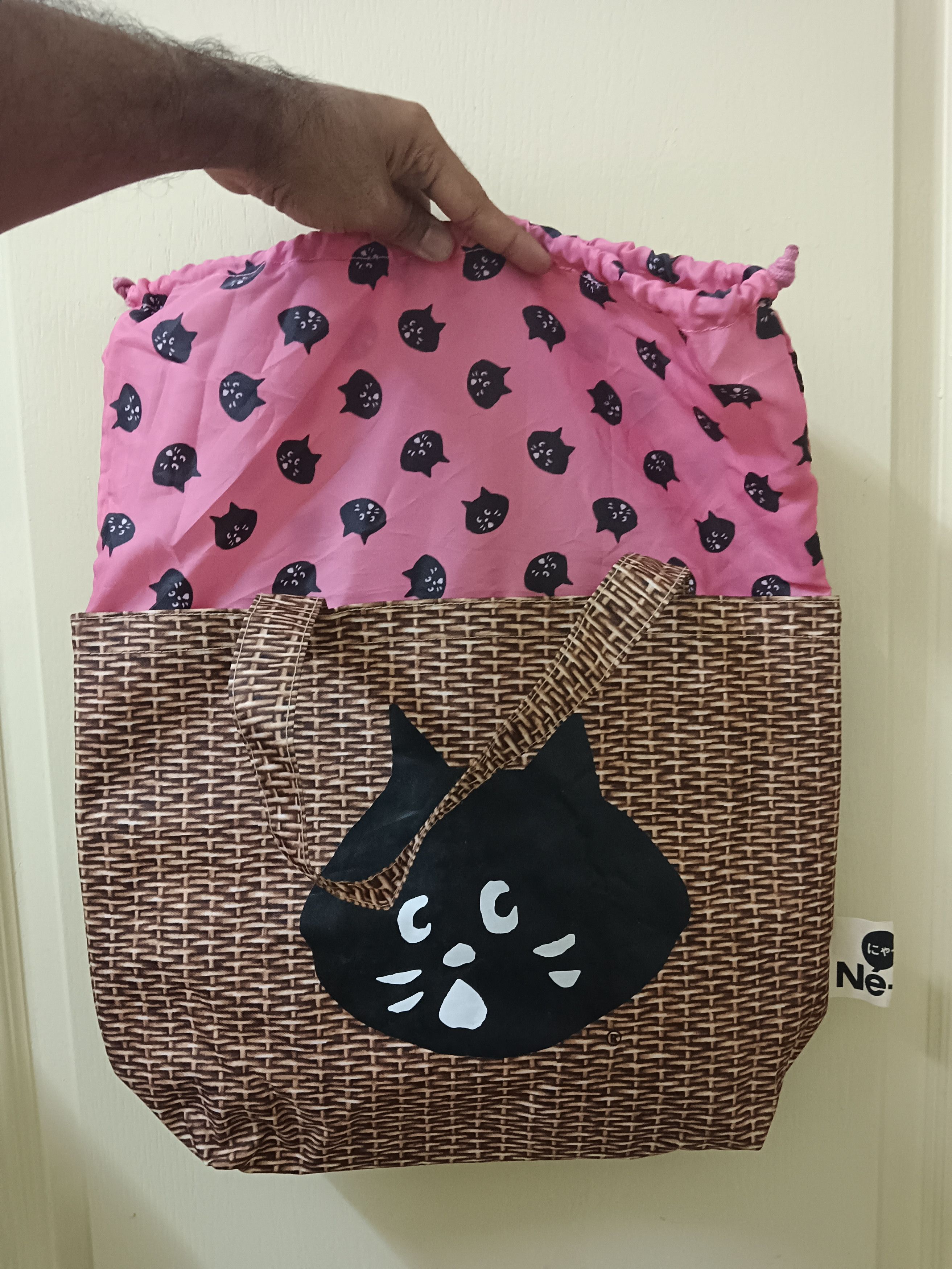 Issey Miyake Ne-net cat tote bag Size ONE SIZE - 5 Thumbnail