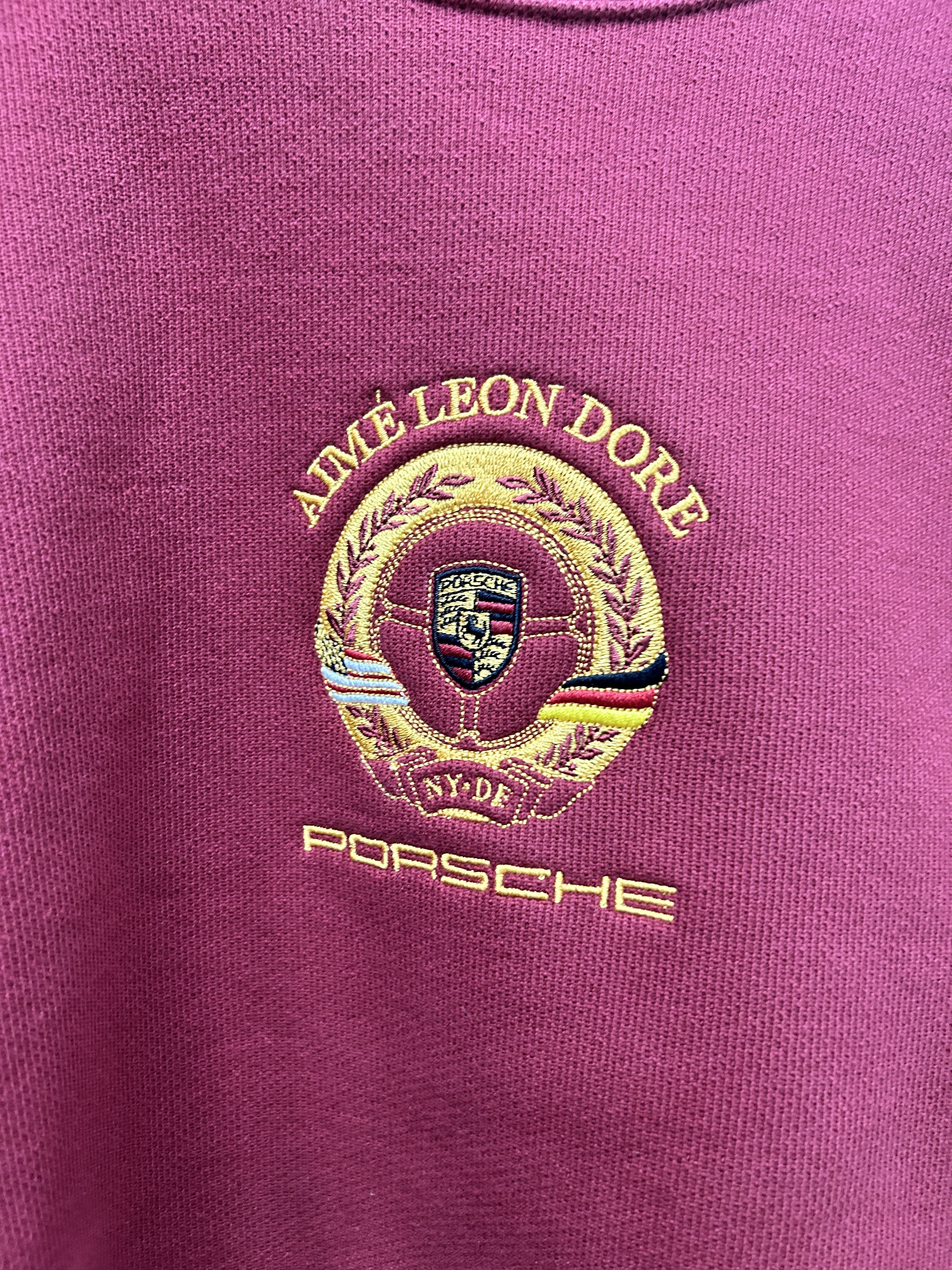Aime Leon Dore × Porsche Design Porsche 993 Turbo Embroidered Crewneck Sweatshirt Size US S / EU 44-46 / 1 - 2 Thumbnail