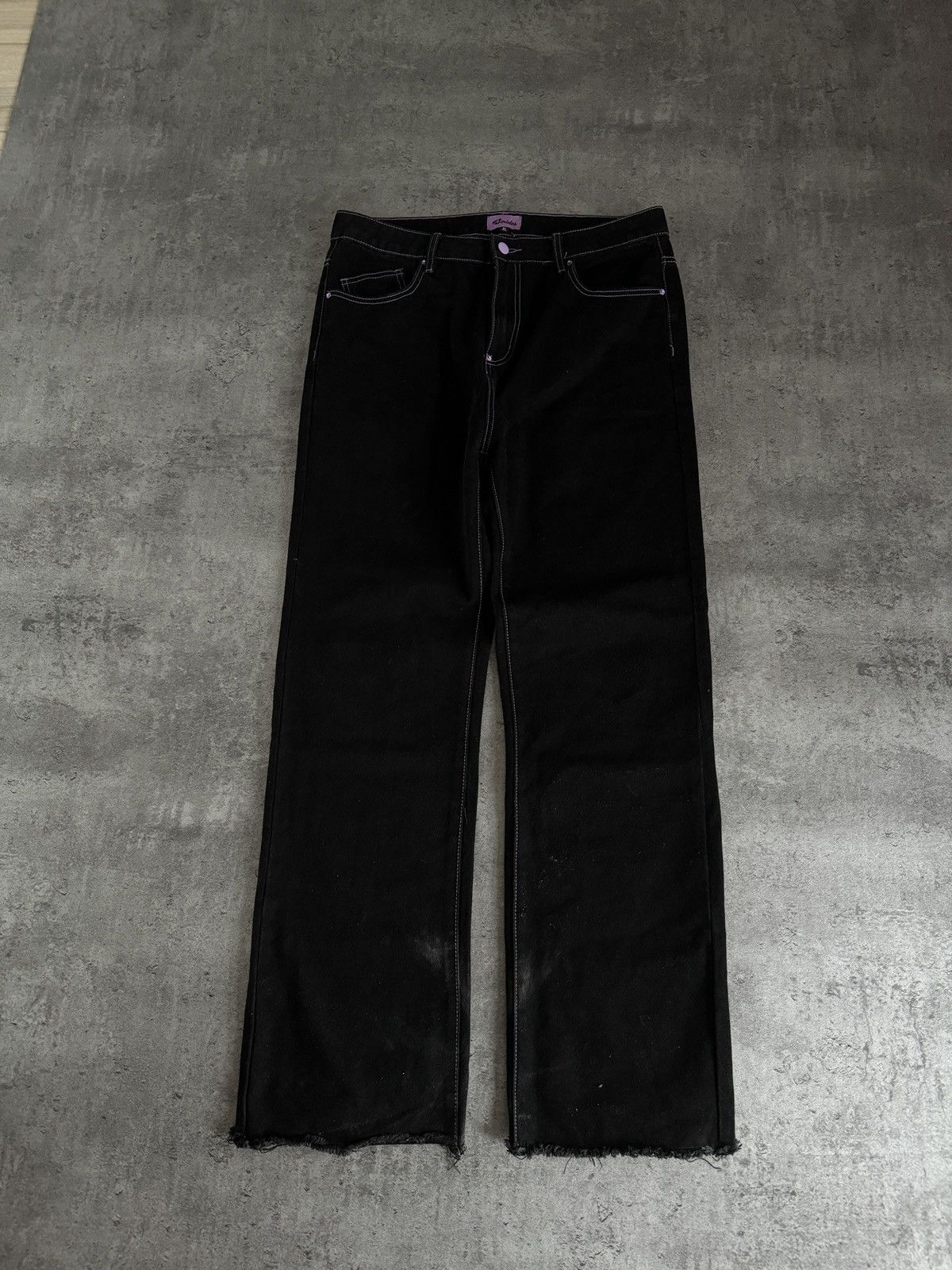 Japanese Brand × Rap Tees × Vintage Love Poem vintage baggy jeans denim rap skate logo print y2k Size US 33 - 5 Thumbnail