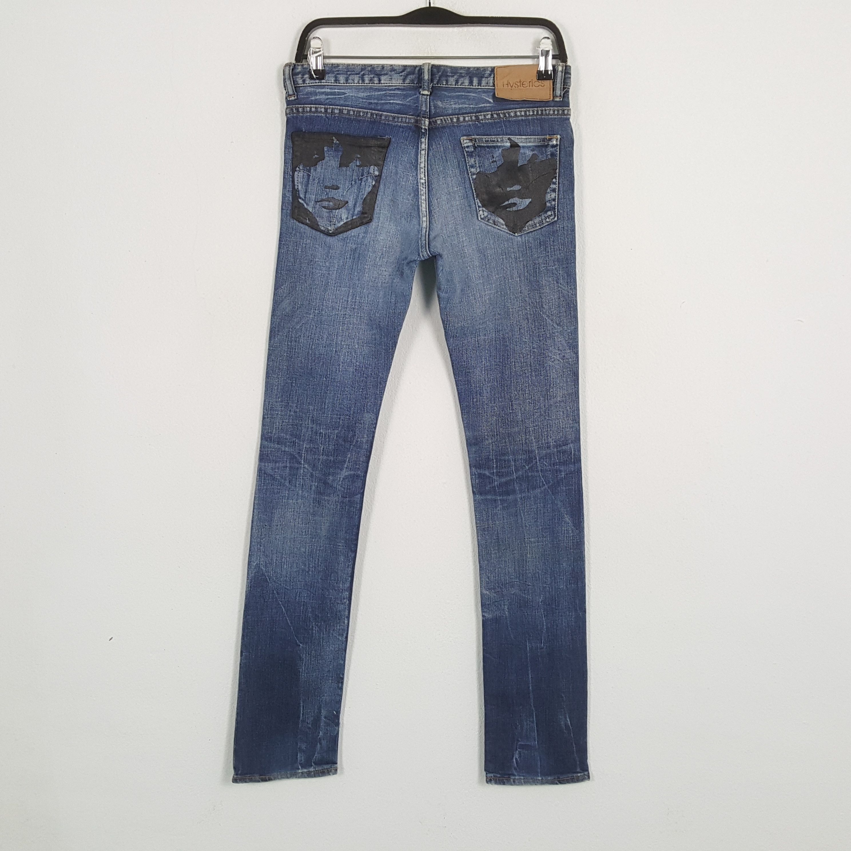Hysteric Glamour × Japanese Brand × Vintage HYSTERIC GLAMOUR Japanese Brand Streetwear Custom Art Jeans Size 30" / US 8 / IT 44 - 1 Thumbnail