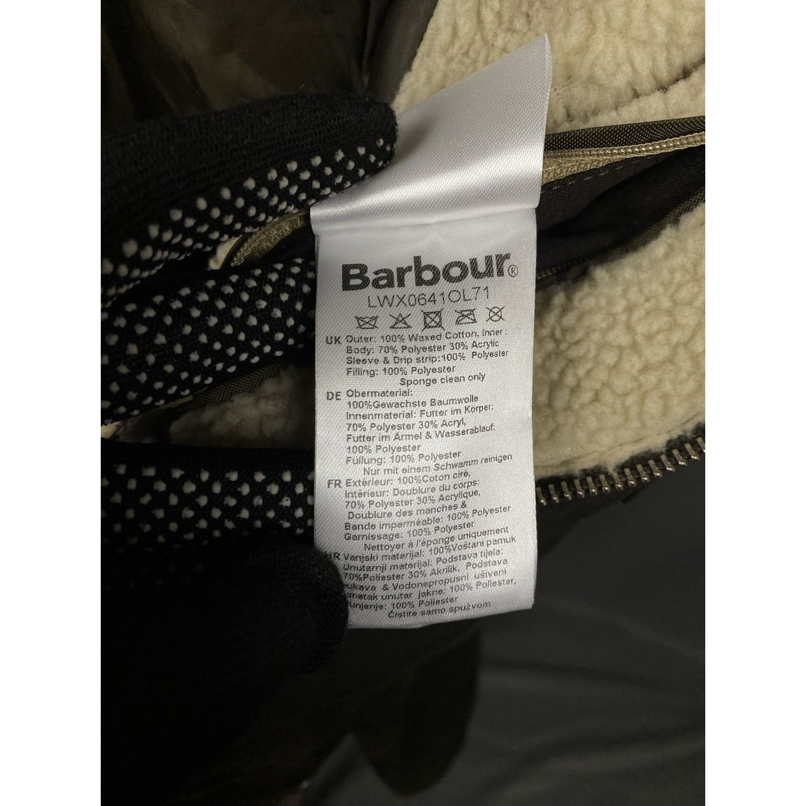 Barbour Barbour Howman Women's Green Waxed Insulated Winter Parka Ja Size M / US 6-8 / IT 42-44 - 15 Thumbnail