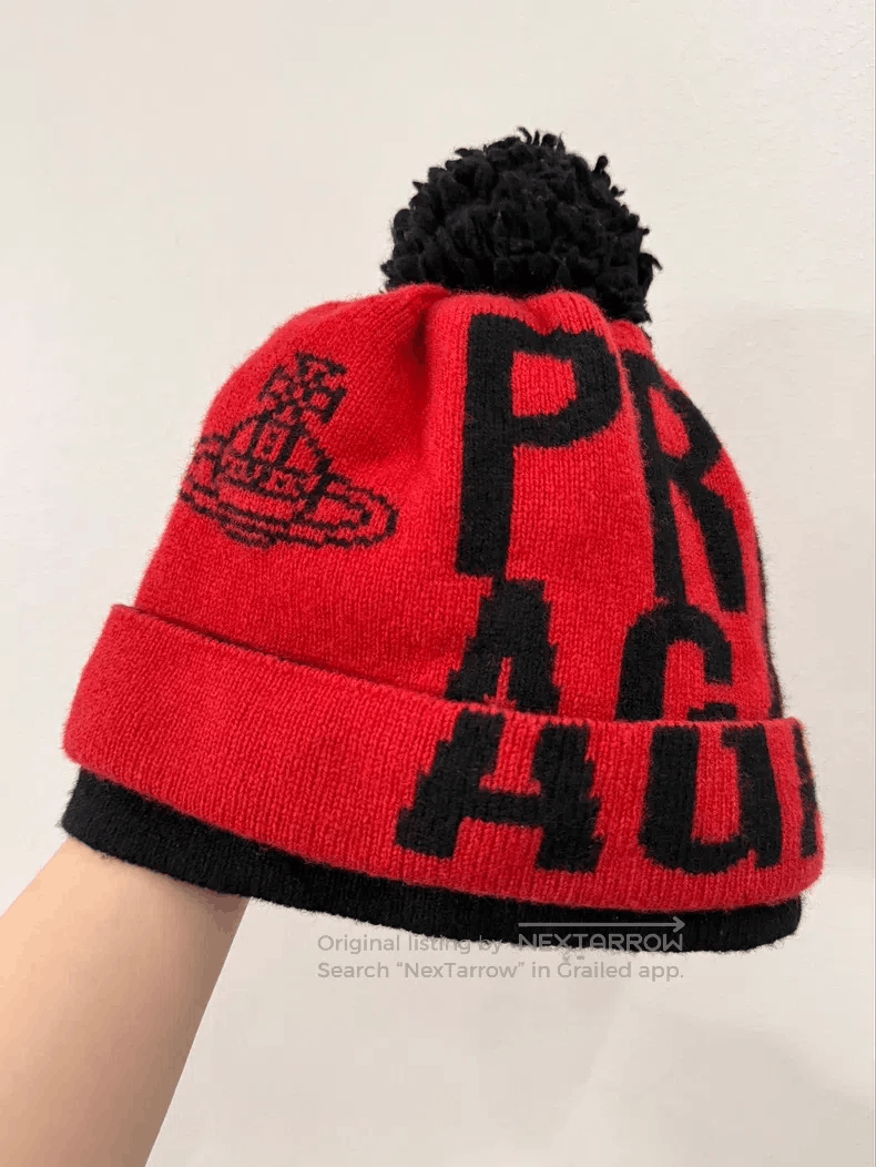 Vivienne Westwood Vivienne Westwood Ski faux two-piece beanie - cold hat Size ONE SIZE - 1 Thumbnail