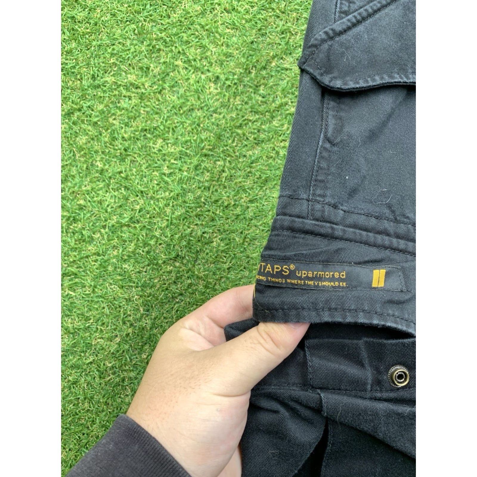 Wtaps WTAPS Cargo Pants Mens 32 Black Size 2 Tapered Joggers Grunge 2200568955073 Size US 32 / EU 48 - 4 Thumbnail