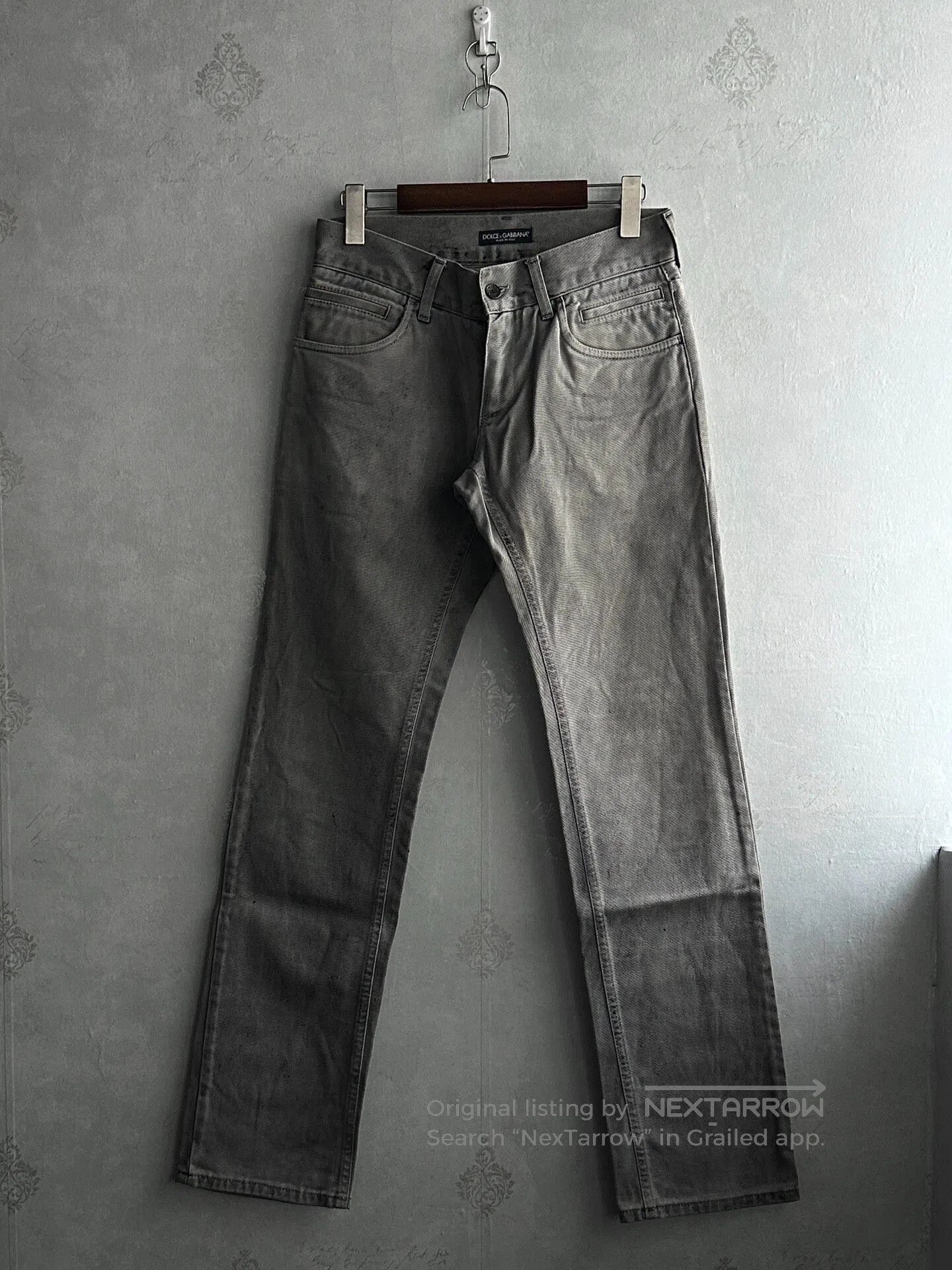 Dolce & Gabbana Dolce＆Gabbana Soiled, aged jeans| Size US 28 / EU 44 - 1 Thumbnail