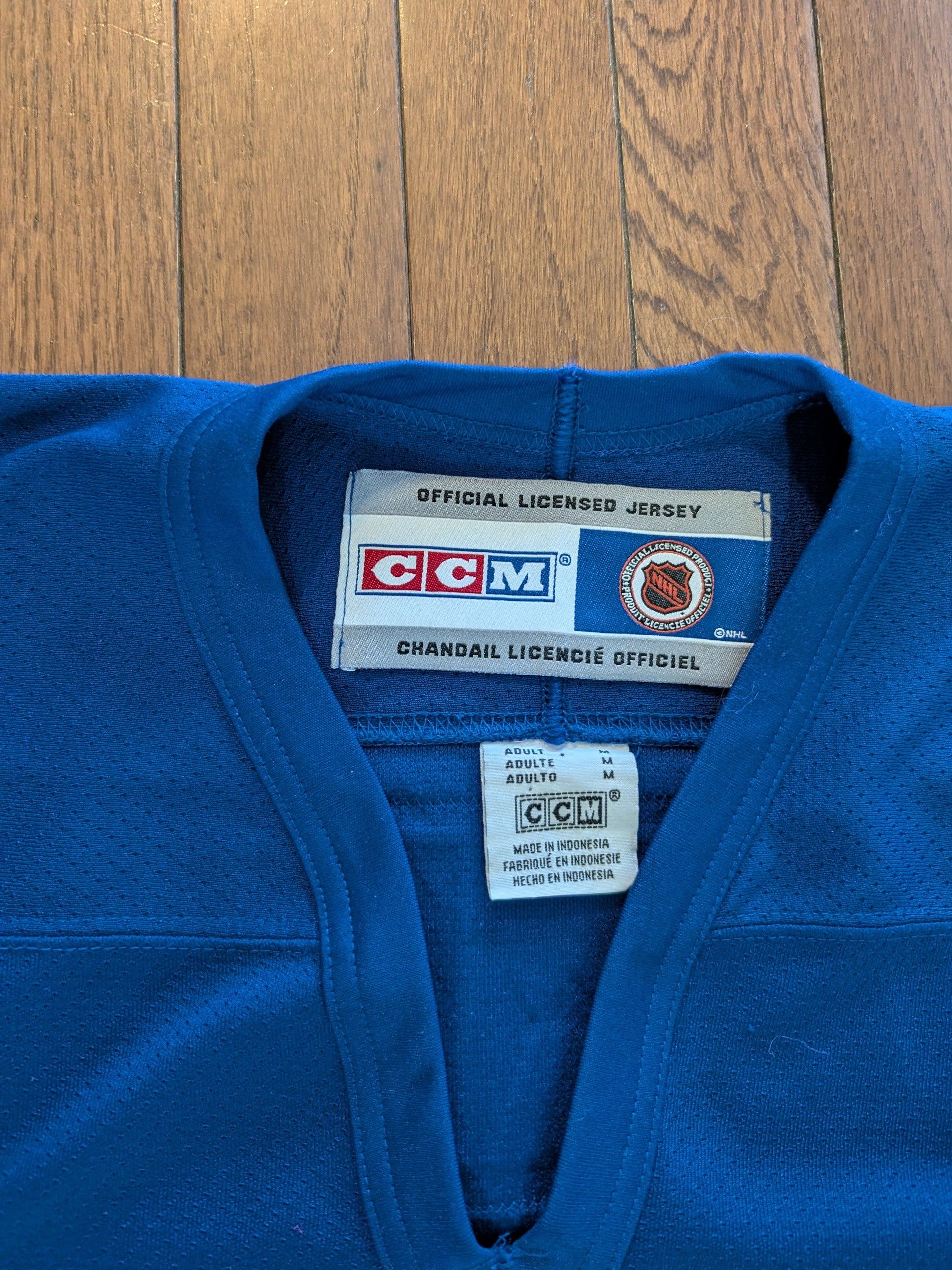 Ccm Vintage Toronto Maple Leafs '27' Harper Sewn CCM Jersey Sz M Size US M / EU 48-50 / 2 - 2 Thumbnail