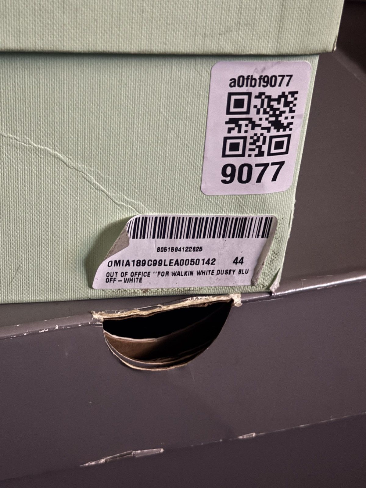 Off-White Off-White Out of Office 'For Walking - White Blue' Size US 10.5 / EU 43-44 - 21 Thumbnail
