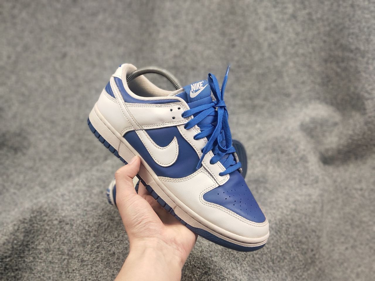 Nike Nike Dunk Low Retro Racer Blue Leather Sneakers Vintage Size US 9 / EU 42 - 21 Thumbnail