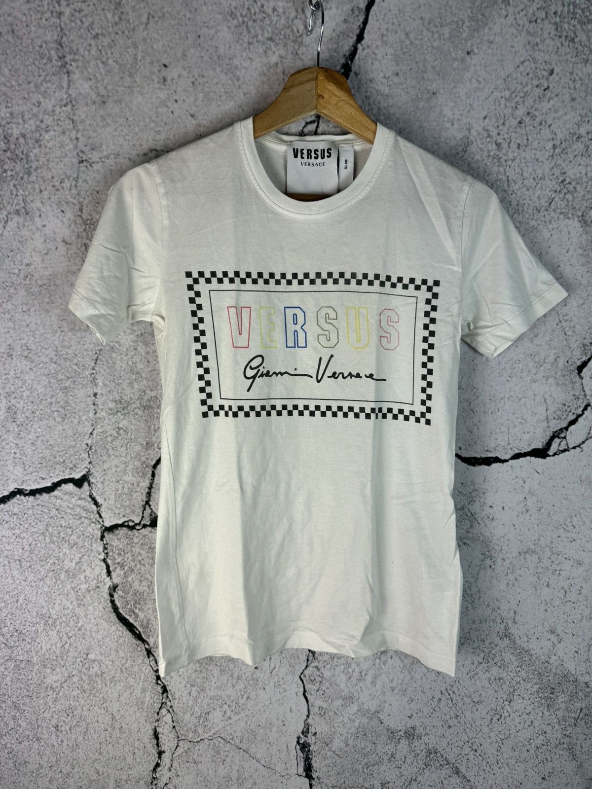 Versace Versus Versace T-Shirt Big Logo Size S Size S / US 4 / IT 40 - 1 Thumbnail