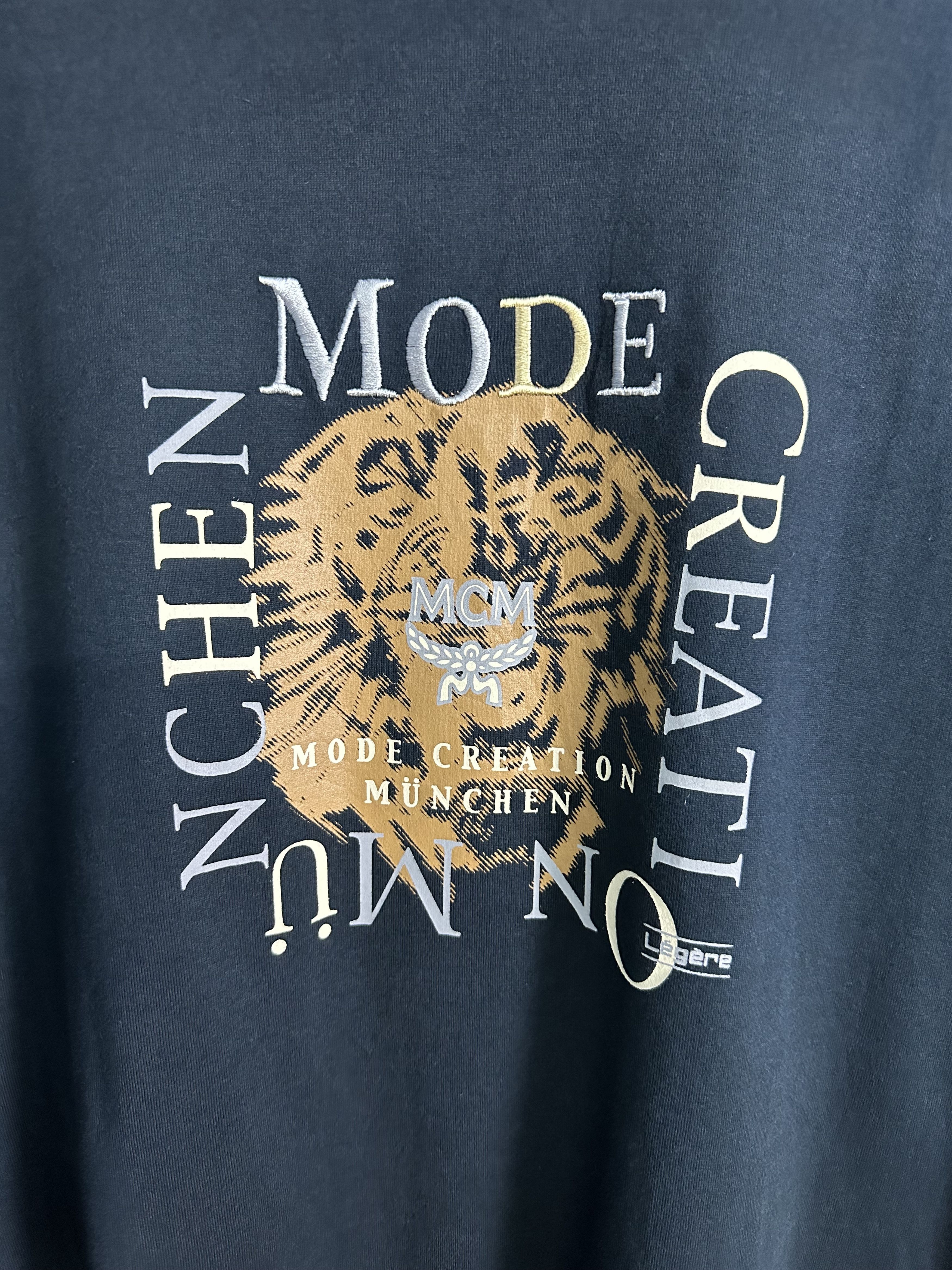 MCM Vintage MCM Big Logo Oversize Tshirt A340 Size US L / EU 52-54 / 3 - 2 Thumbnail