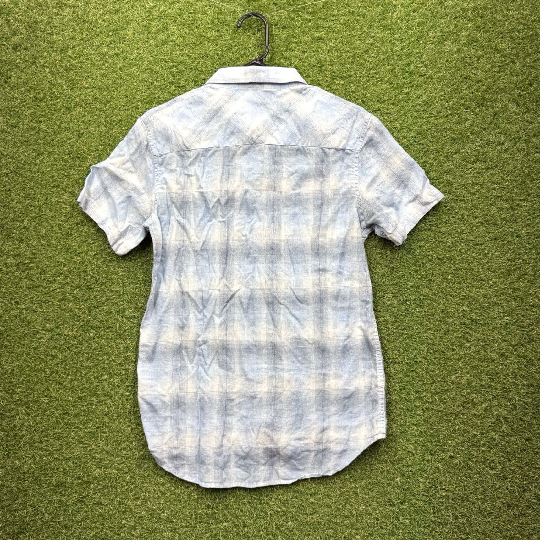 TravisMathew Travis Mathew Shirt Mens Small Plaid Button-Up Short Sleeve Casual Camp Size US S / EU 44-46 / 1 - 2 Thumbnail