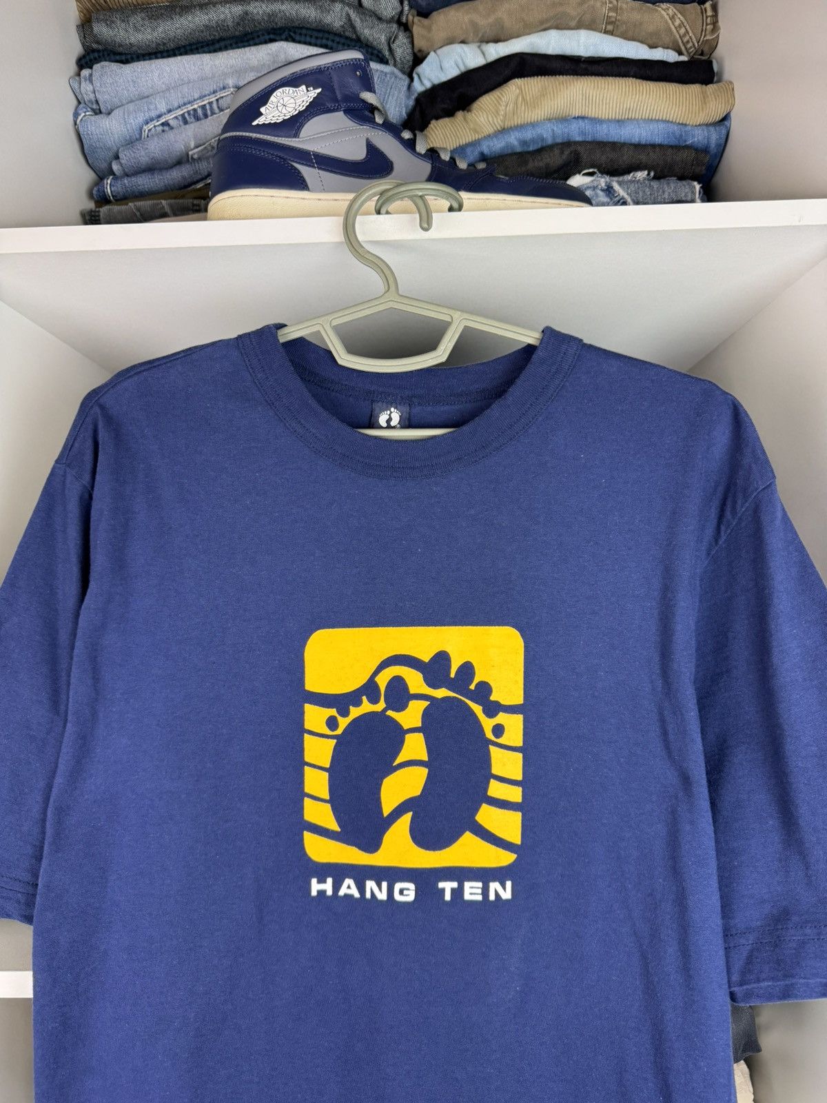 Hang Ten Vintage Hang Ten Big Logo T-shirt Size US M / EU 48-50 / 2 - 2 Thumbnail