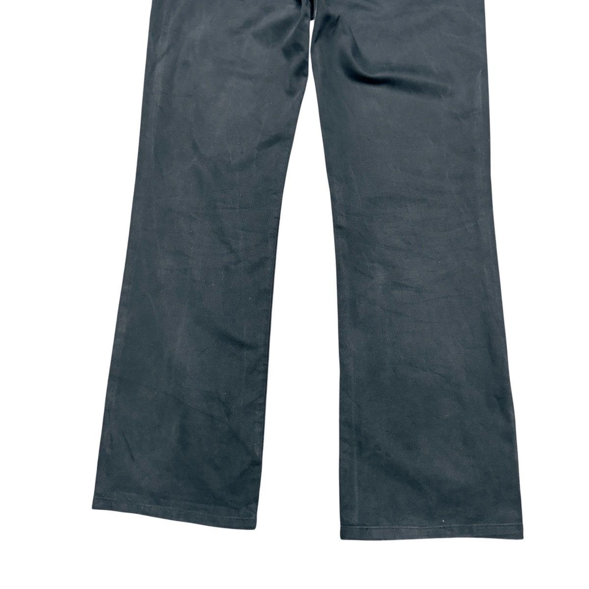 Levi's Vintage Levis 517 Black Denim Flare Jeans Hedi Slimane Size US 32 / EU 48 - 6 Thumbnail